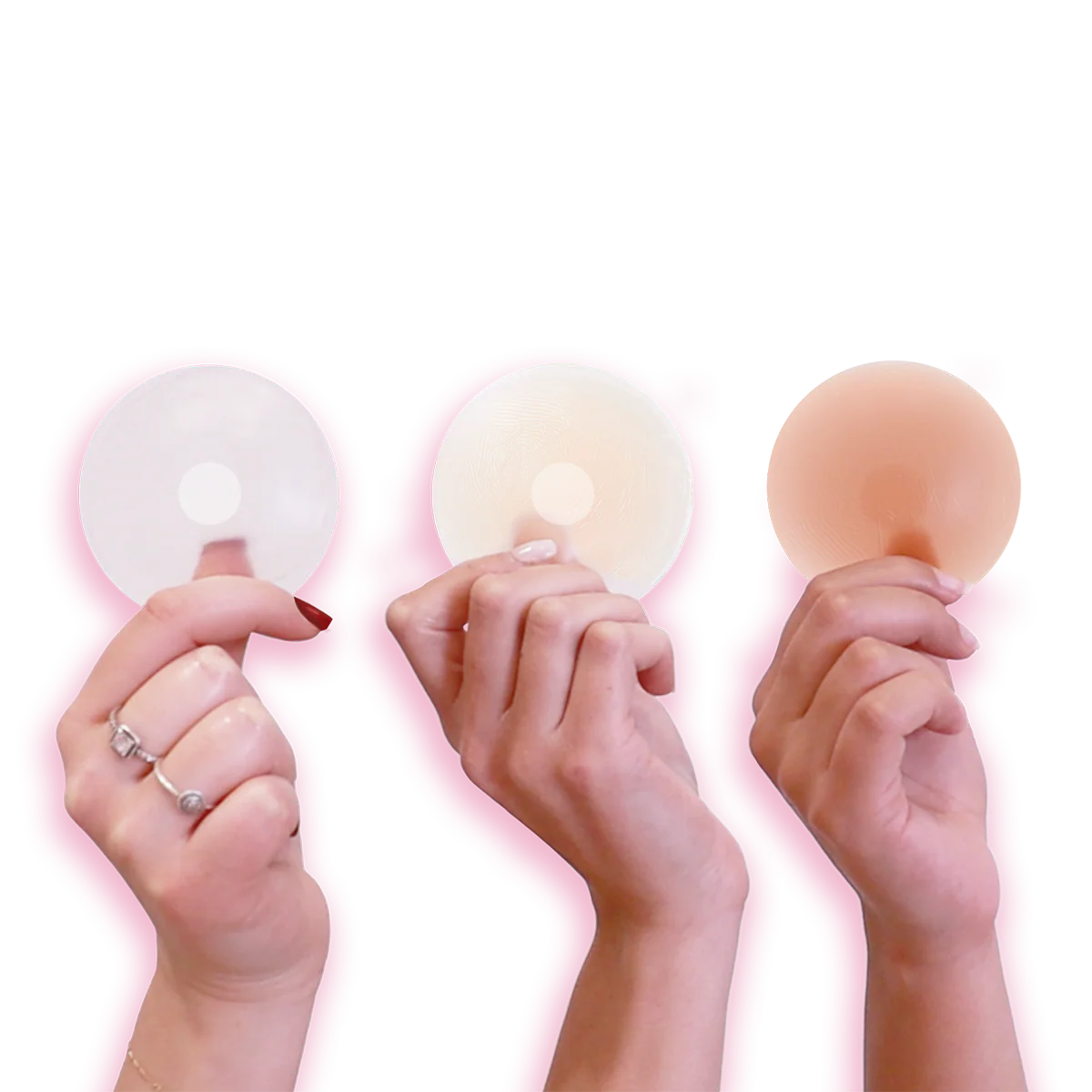 Silicone Nipple Covers Light