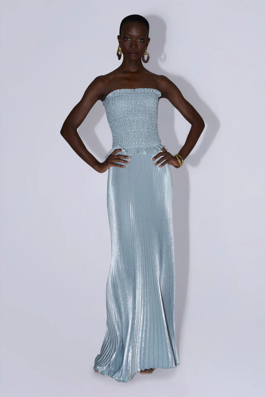 Maya Gown in Arctic Shimmer