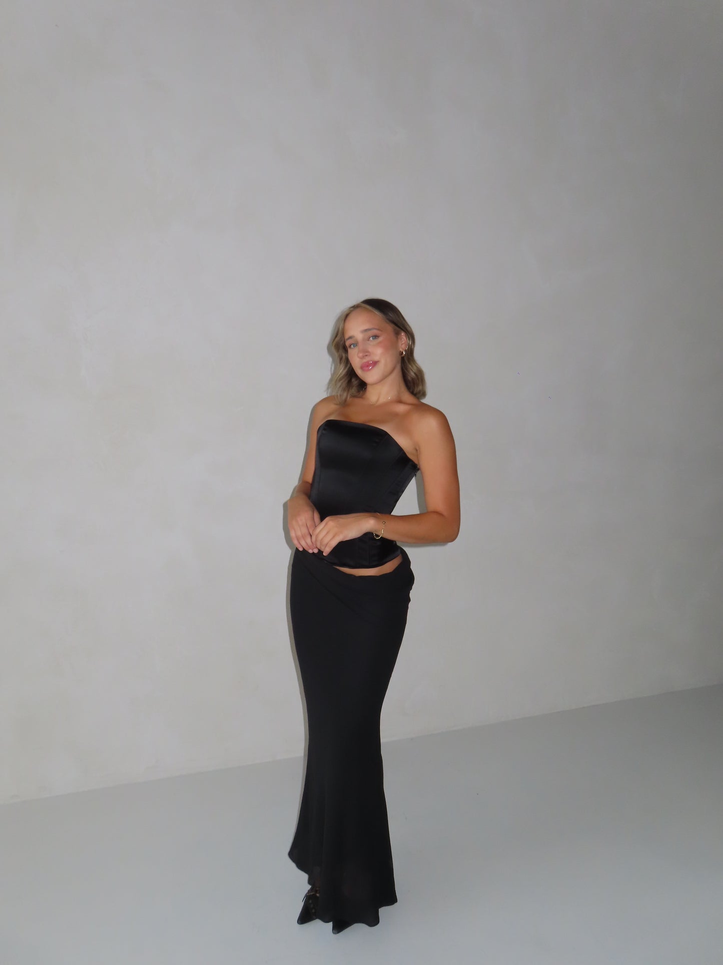 Clara Maxi Dress in Black