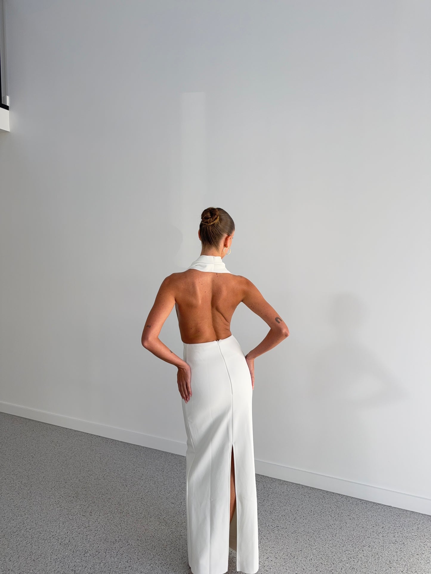 Dova Dress in White