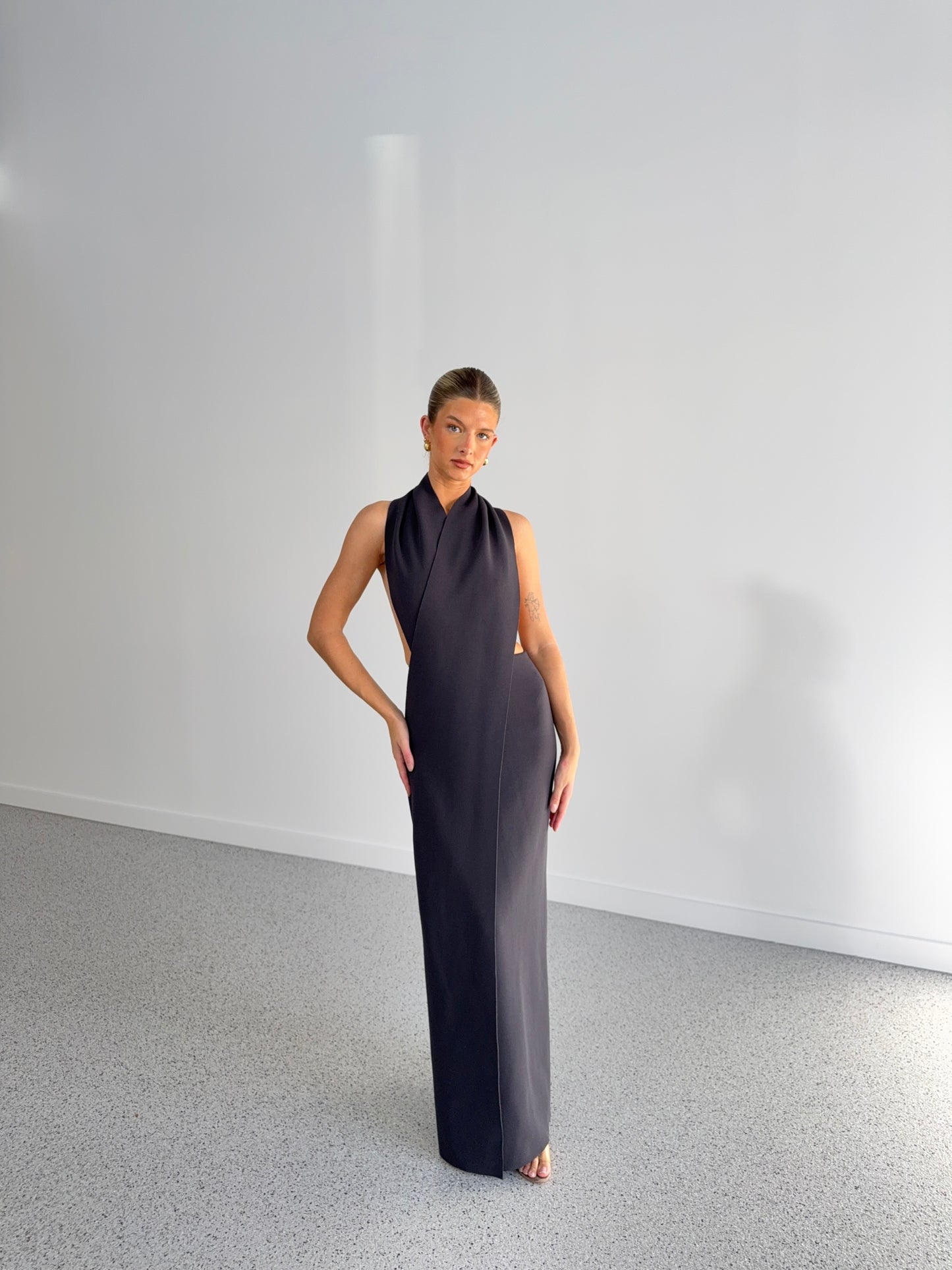 Dova Dress in Grey