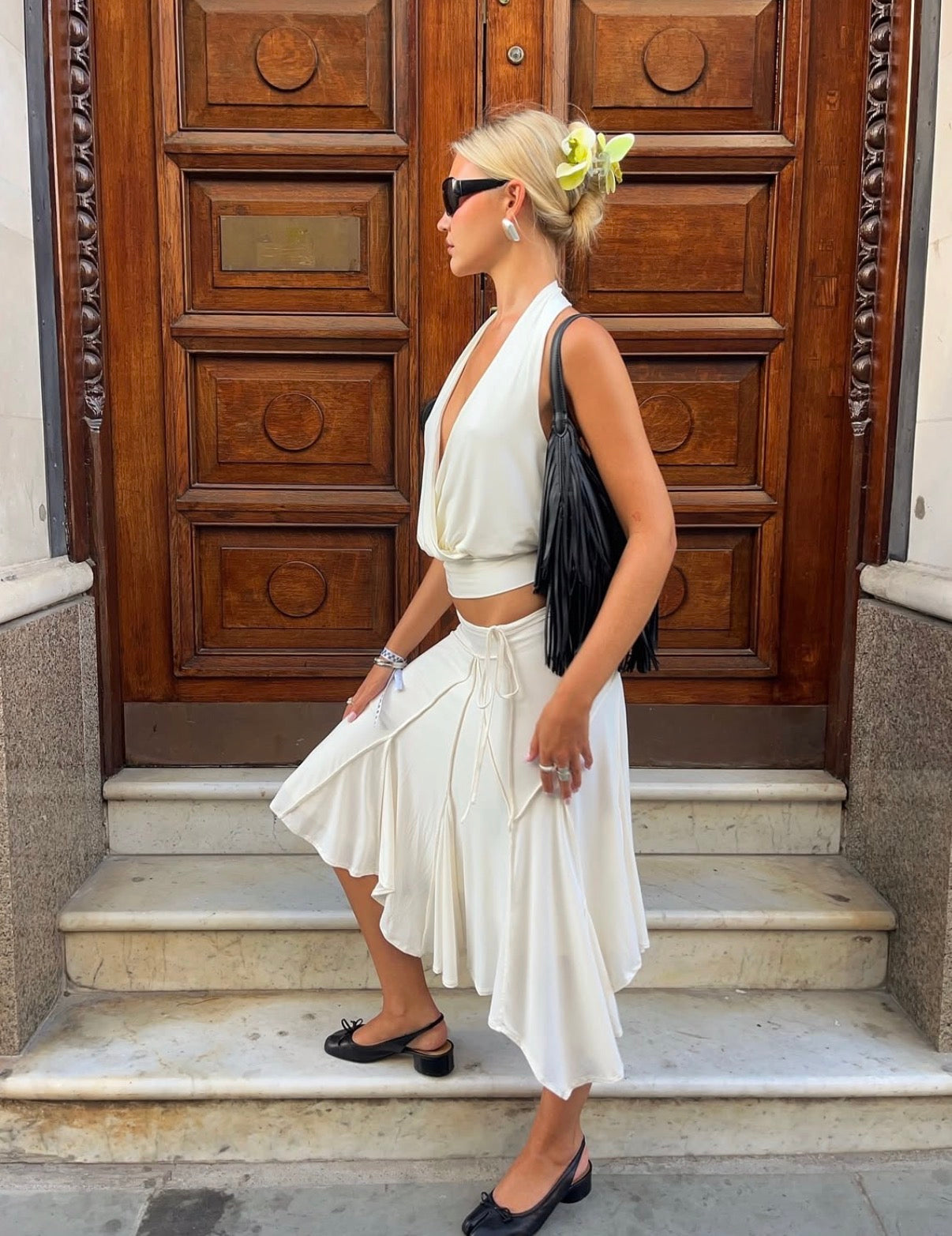 Sharni Set in off white