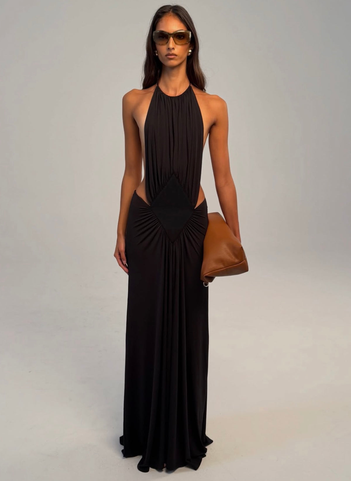Jackie Gown in Black