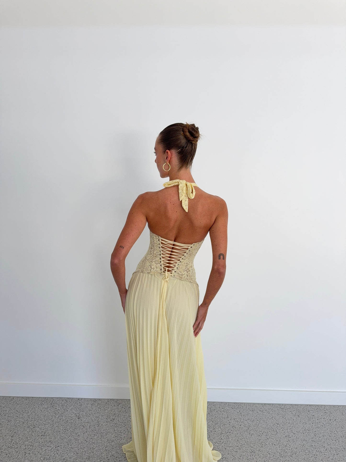 Gaia Dress in Butter
