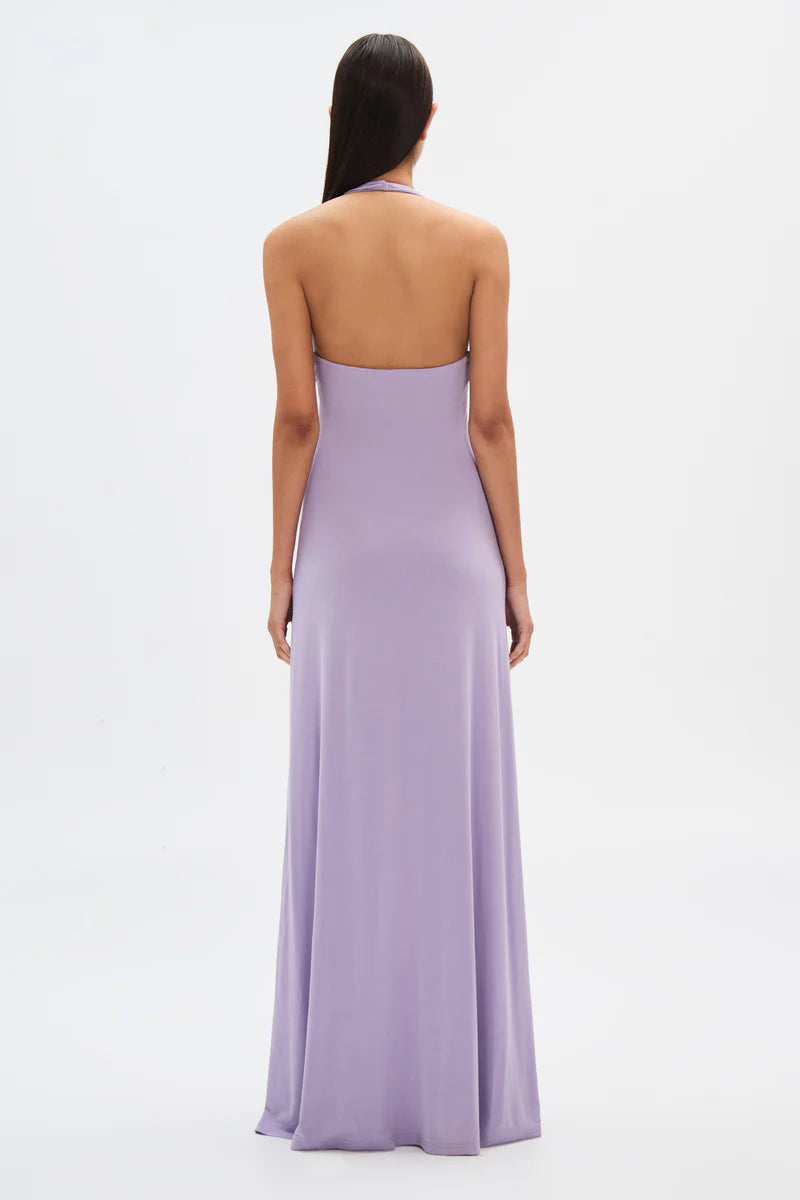 Jennifer Cupro Maxi in Lilac