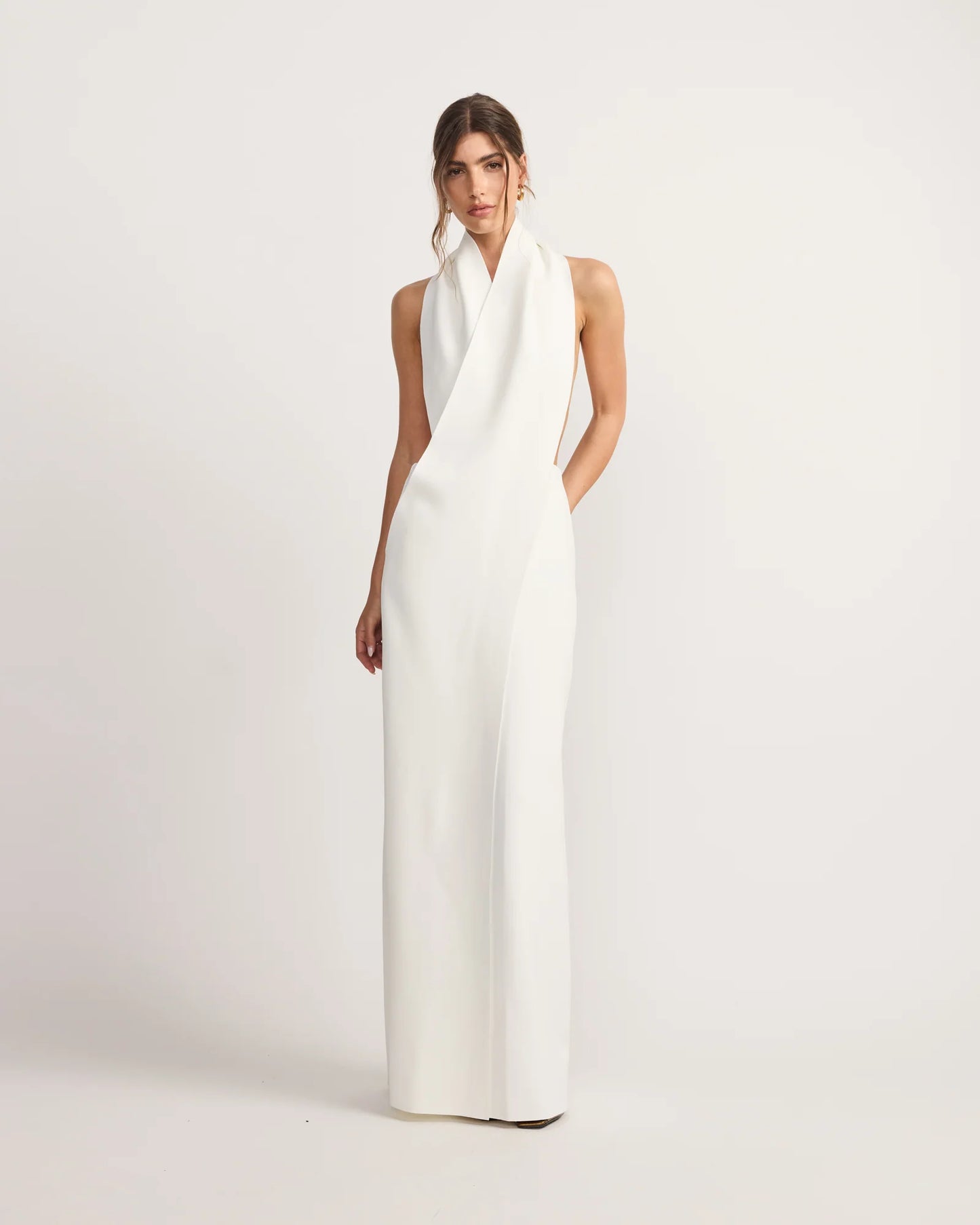 Dova Dress in White