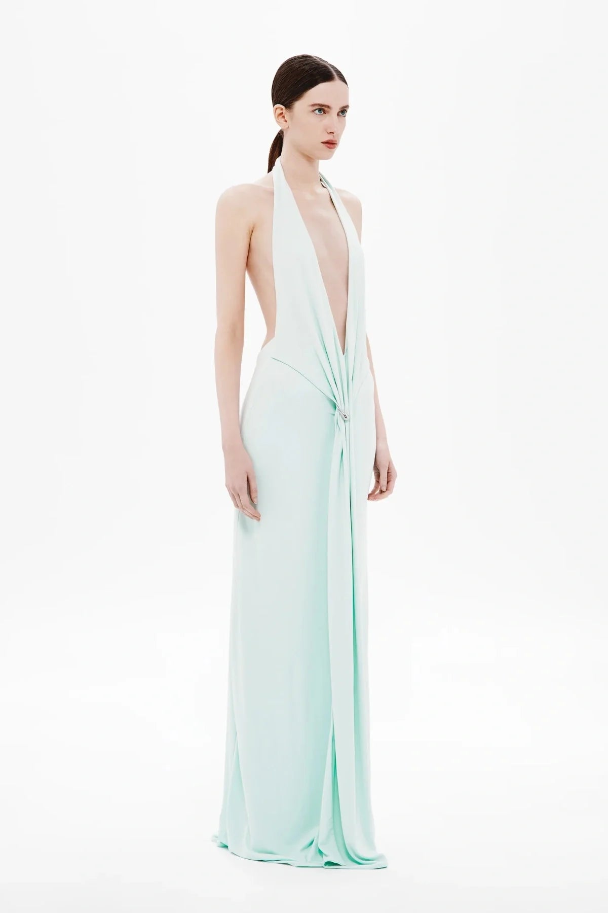 Unity Jersey dress in Mint