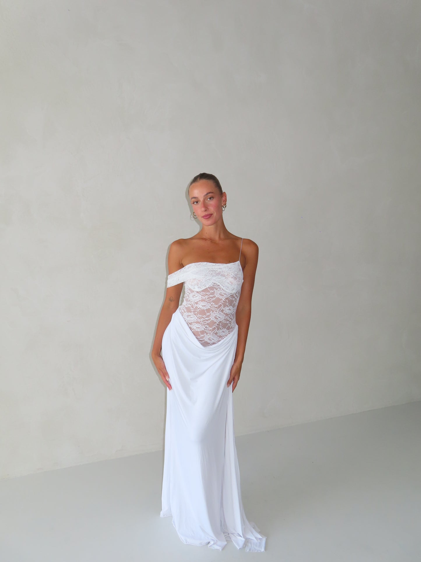 Sloane Dress in White