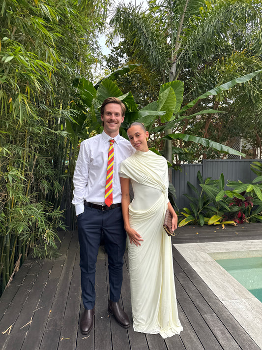 Luciana Gown in Off-White