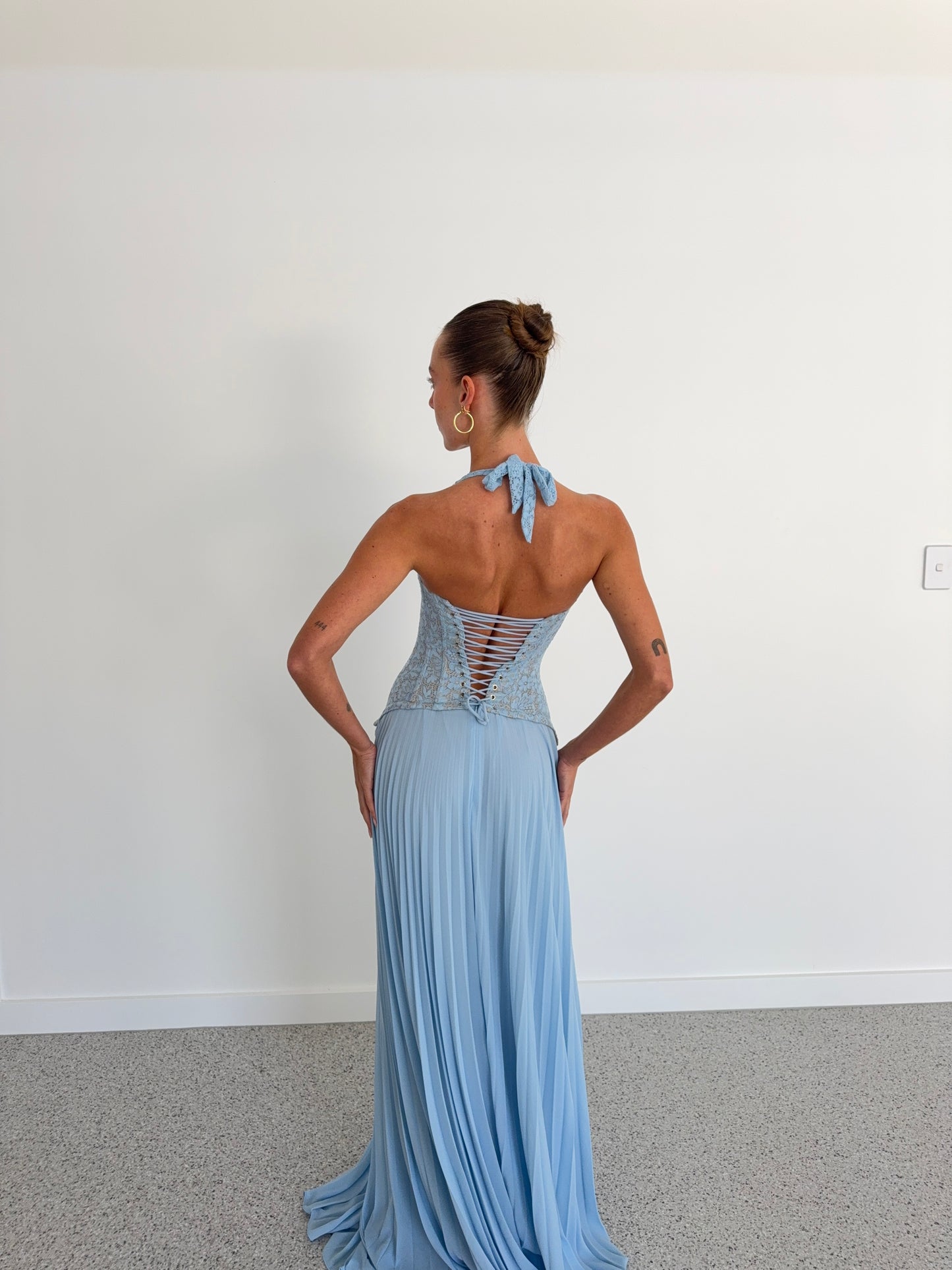 Gaia Dress in Blue