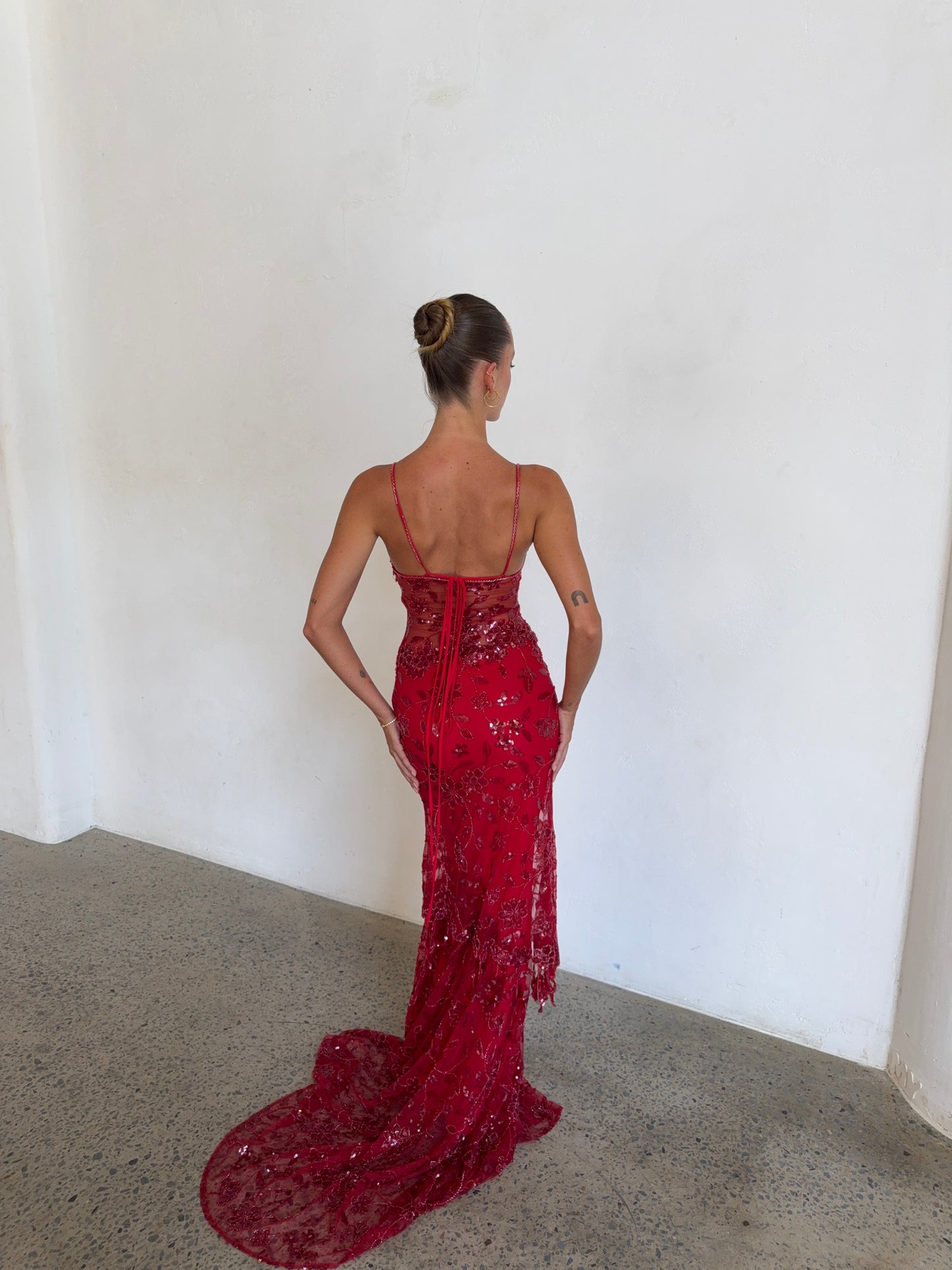 Delilah Maxi in Red