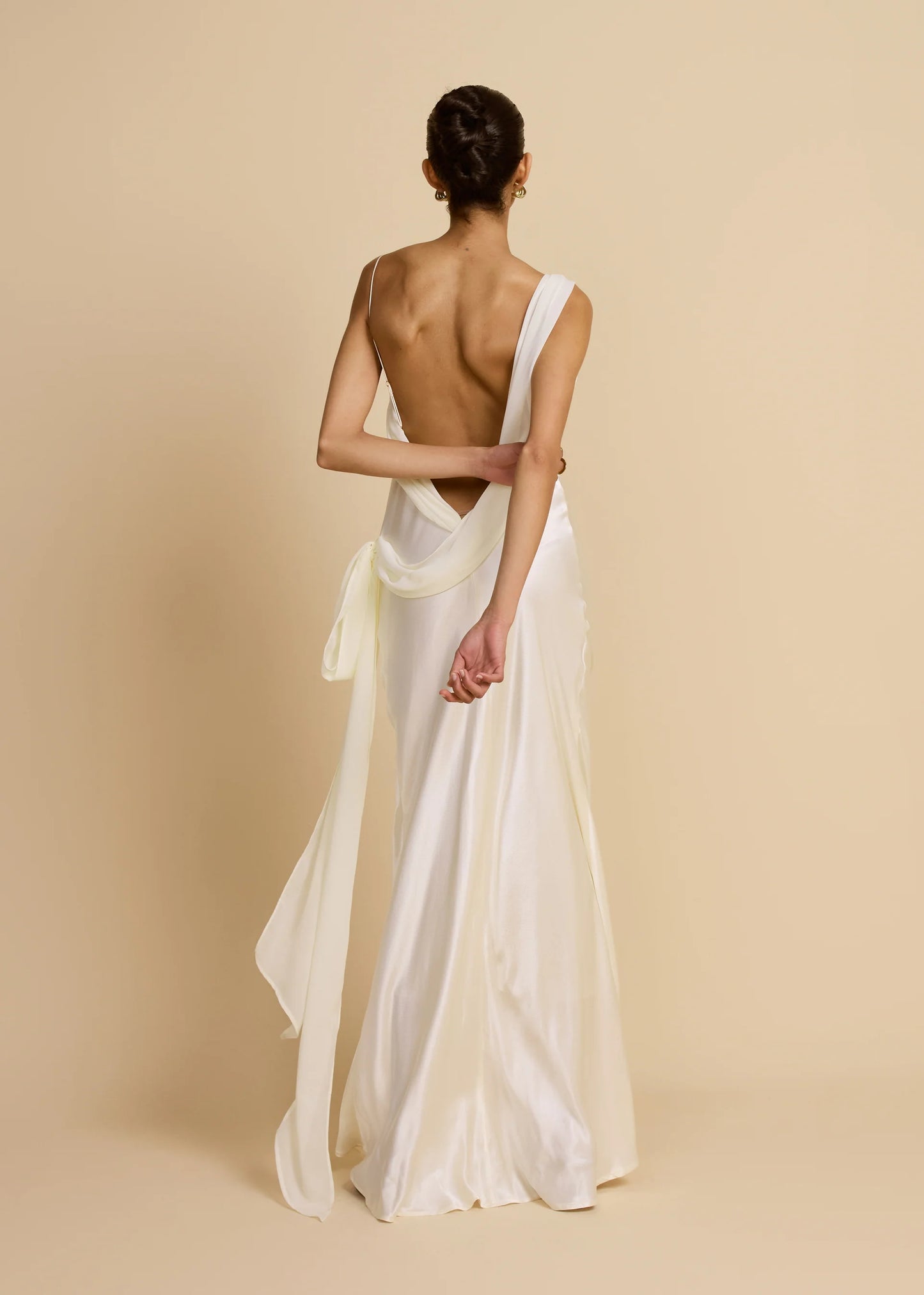 Helena Dress in White