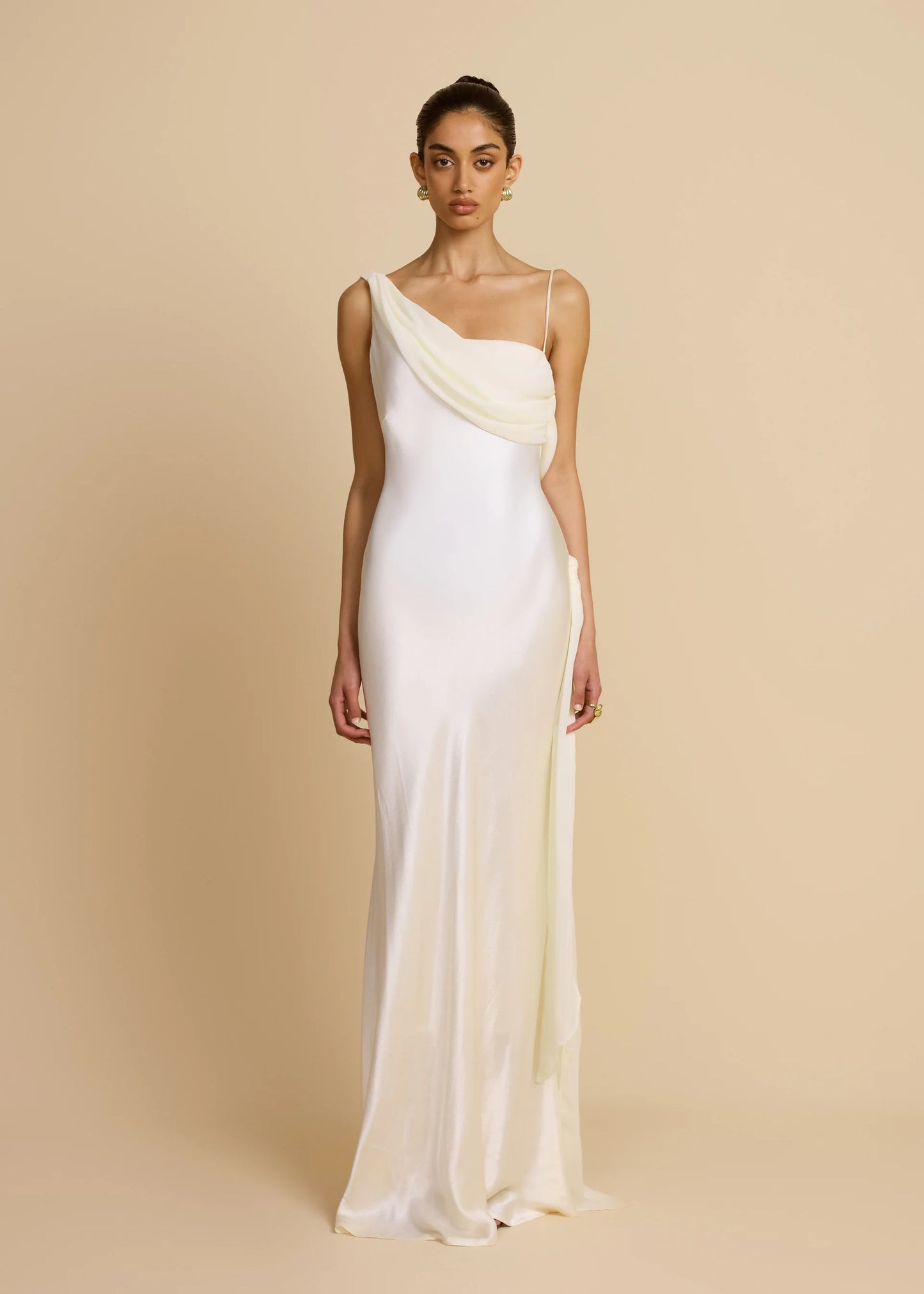 Helena Dress in White