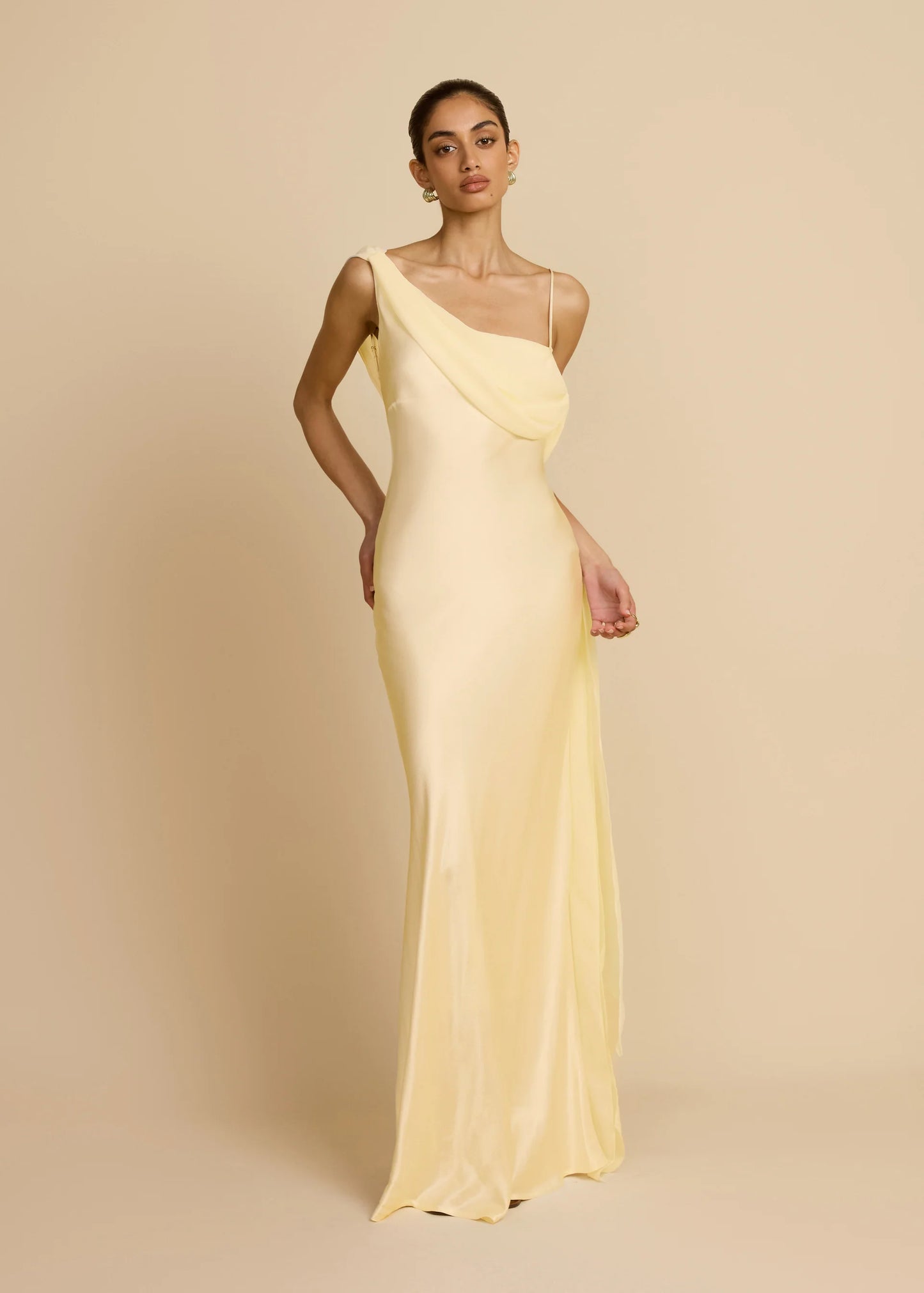 Helena Dress in Lemon