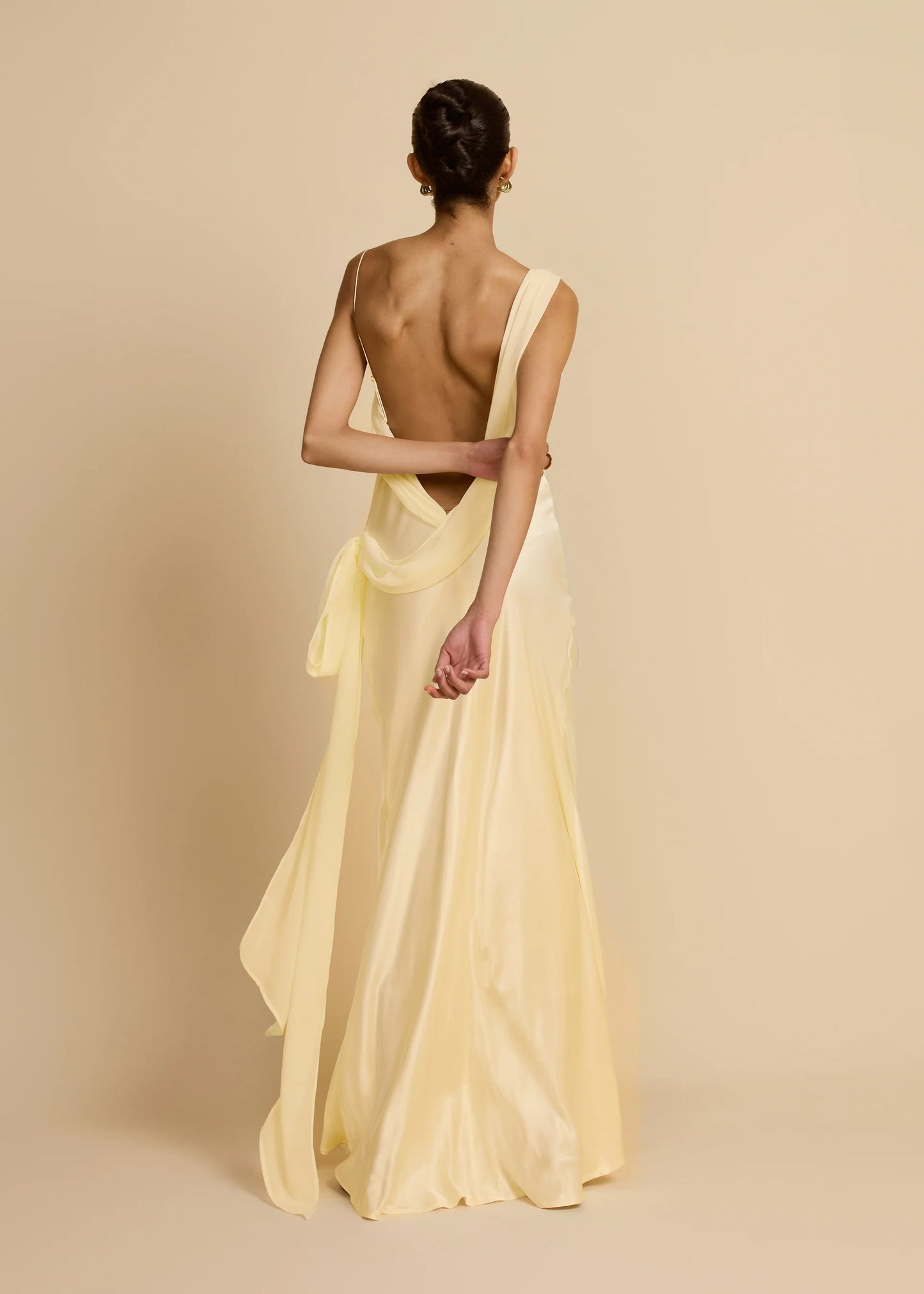Helena Dress in Lemon