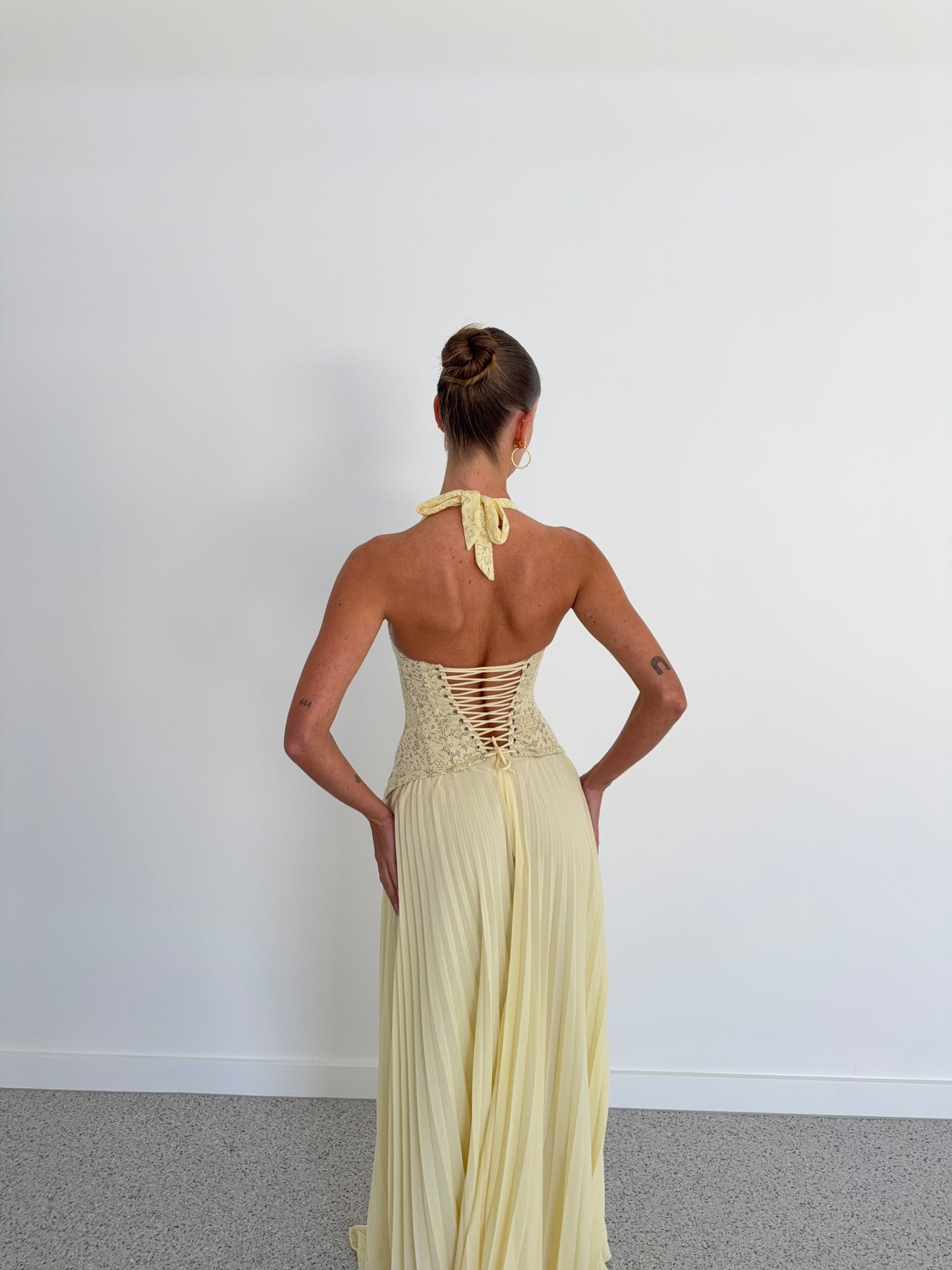Gaia Dress in Butter