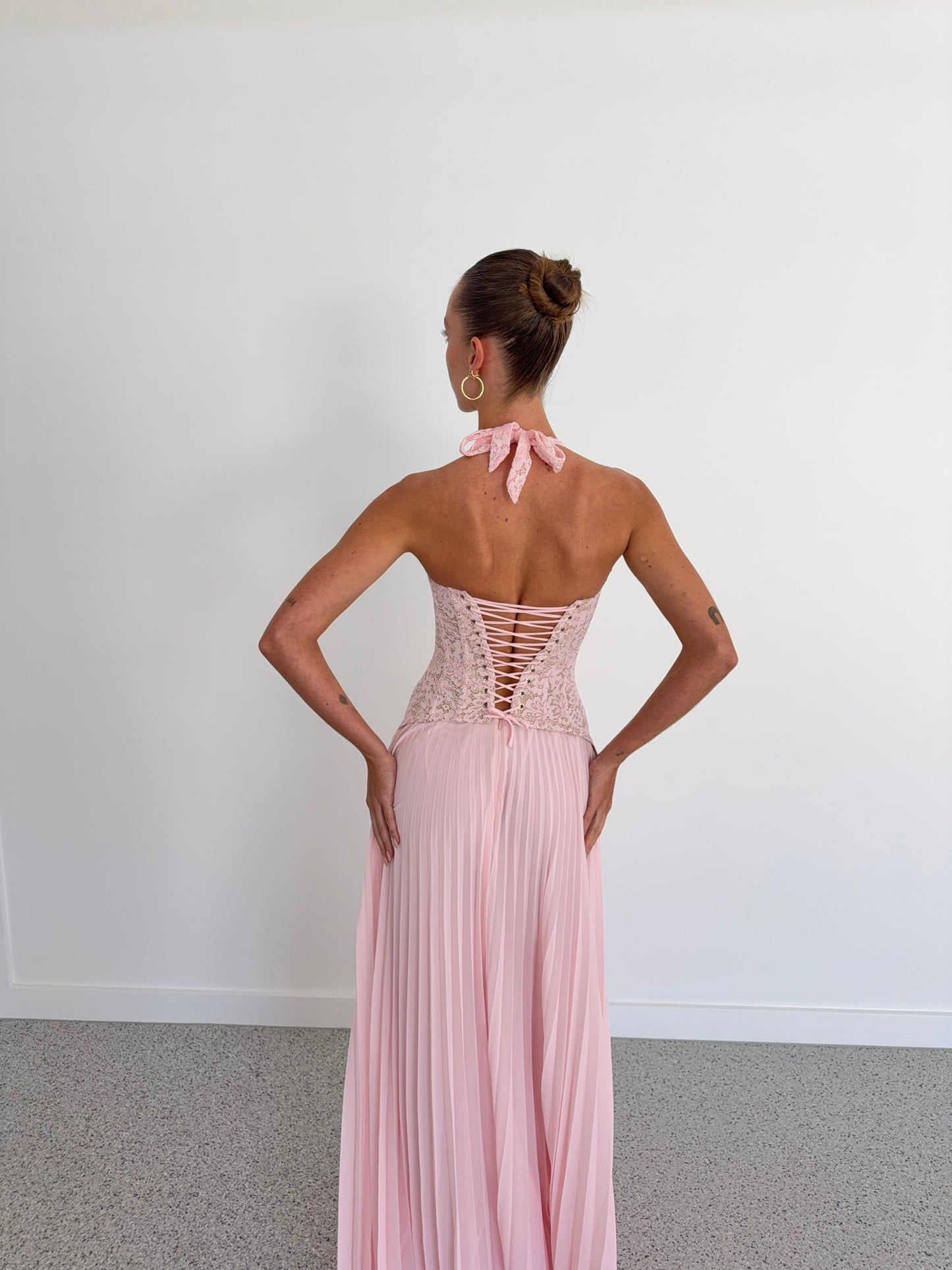 Gaia Dress in Pink