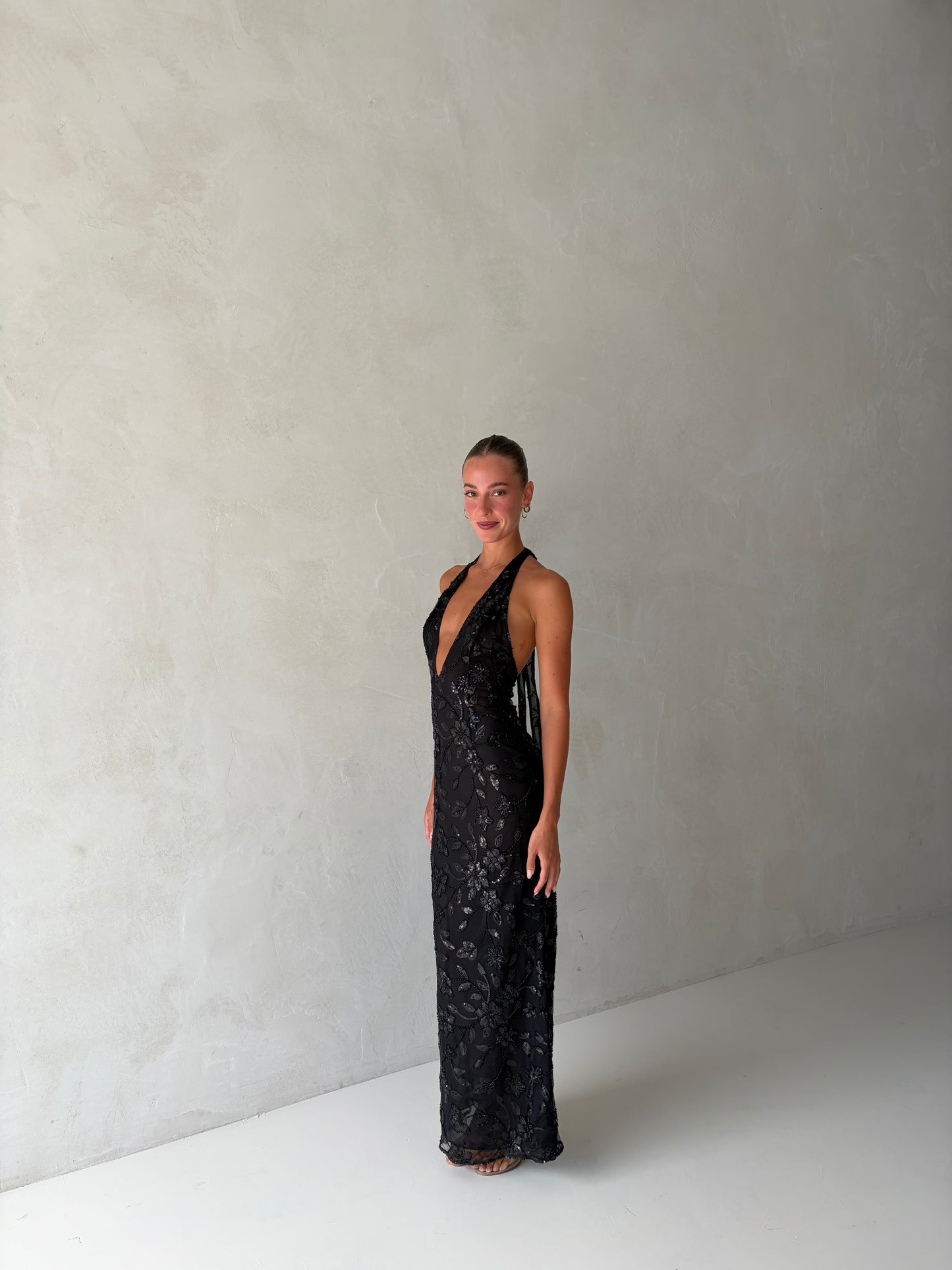 Mila Maxi in Black