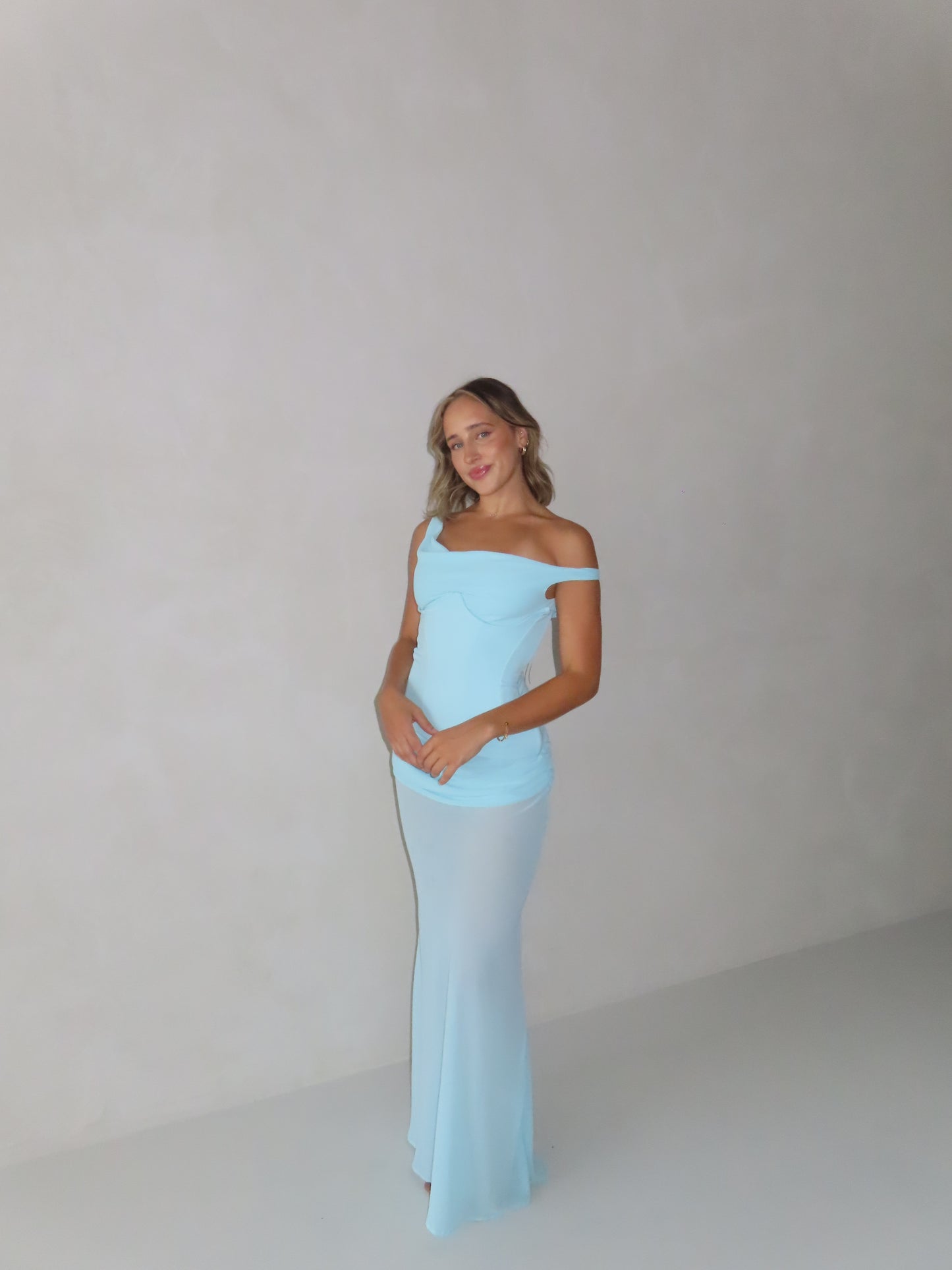 Cadence gown in Blue