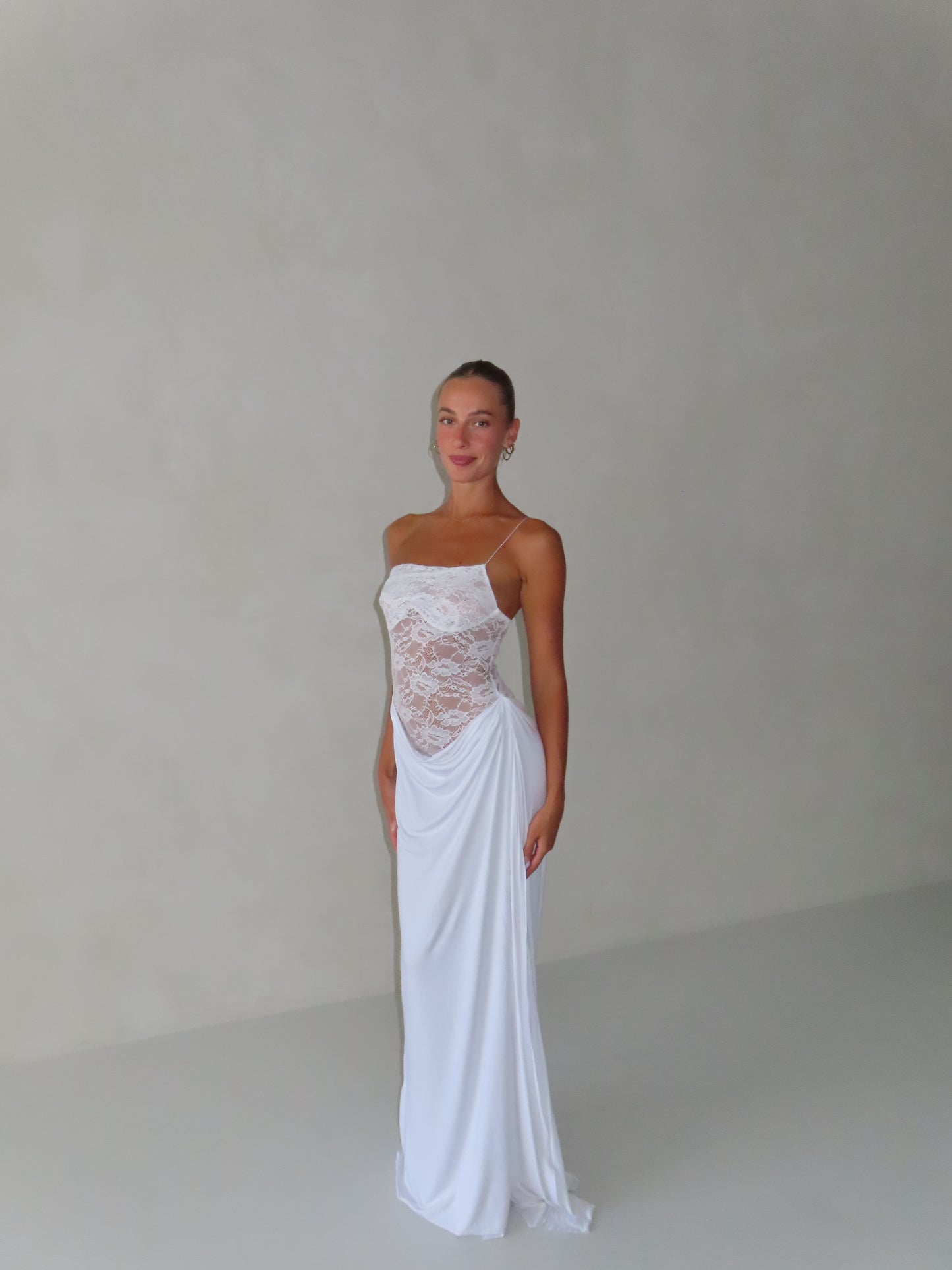 Sloane Dress in White