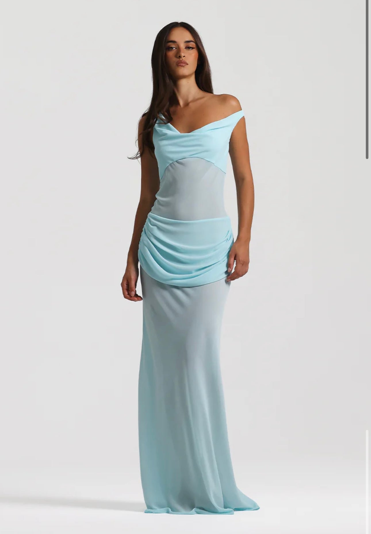 Cadence gown in Blue