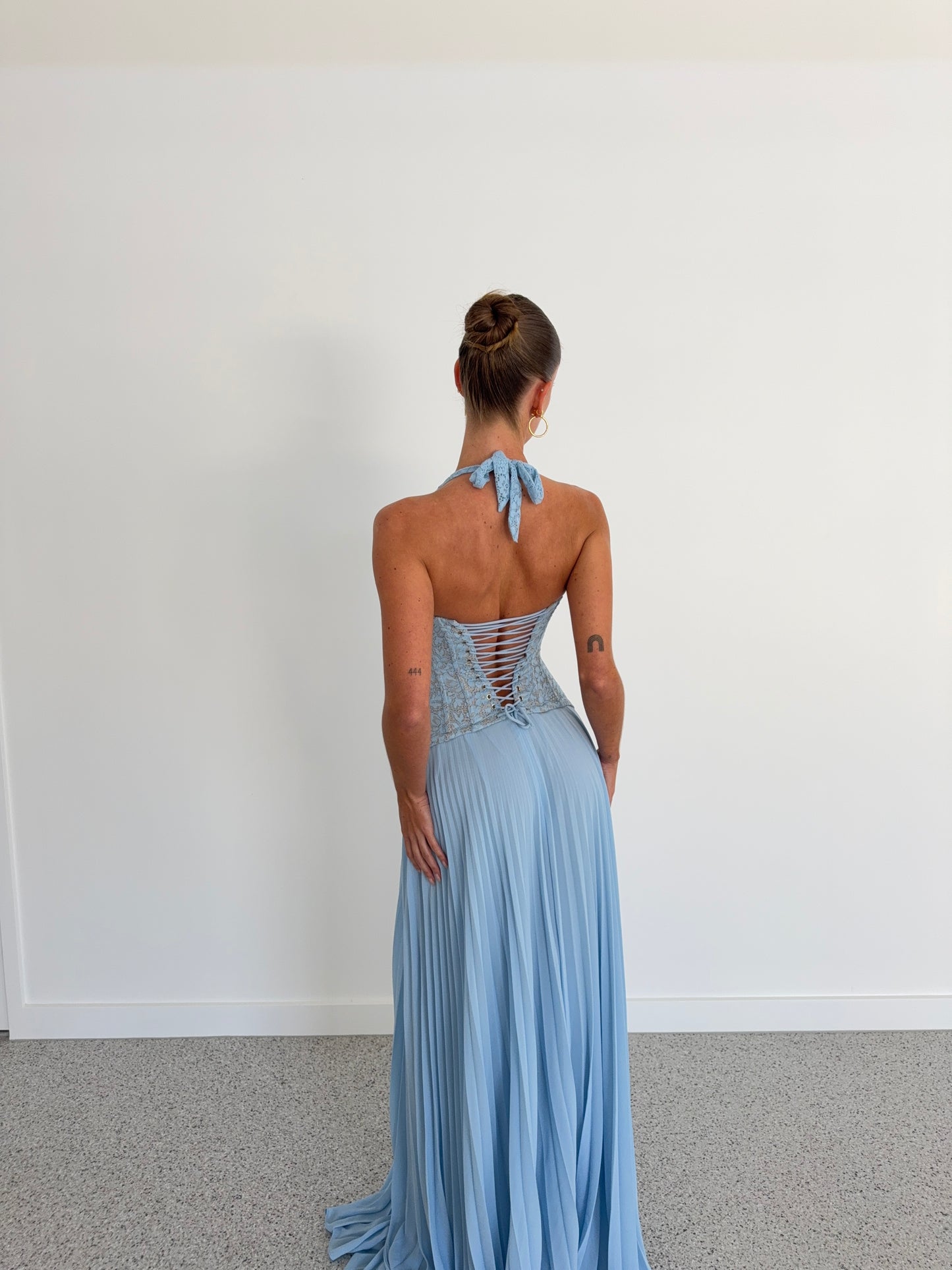 Gaia Dress in Blue