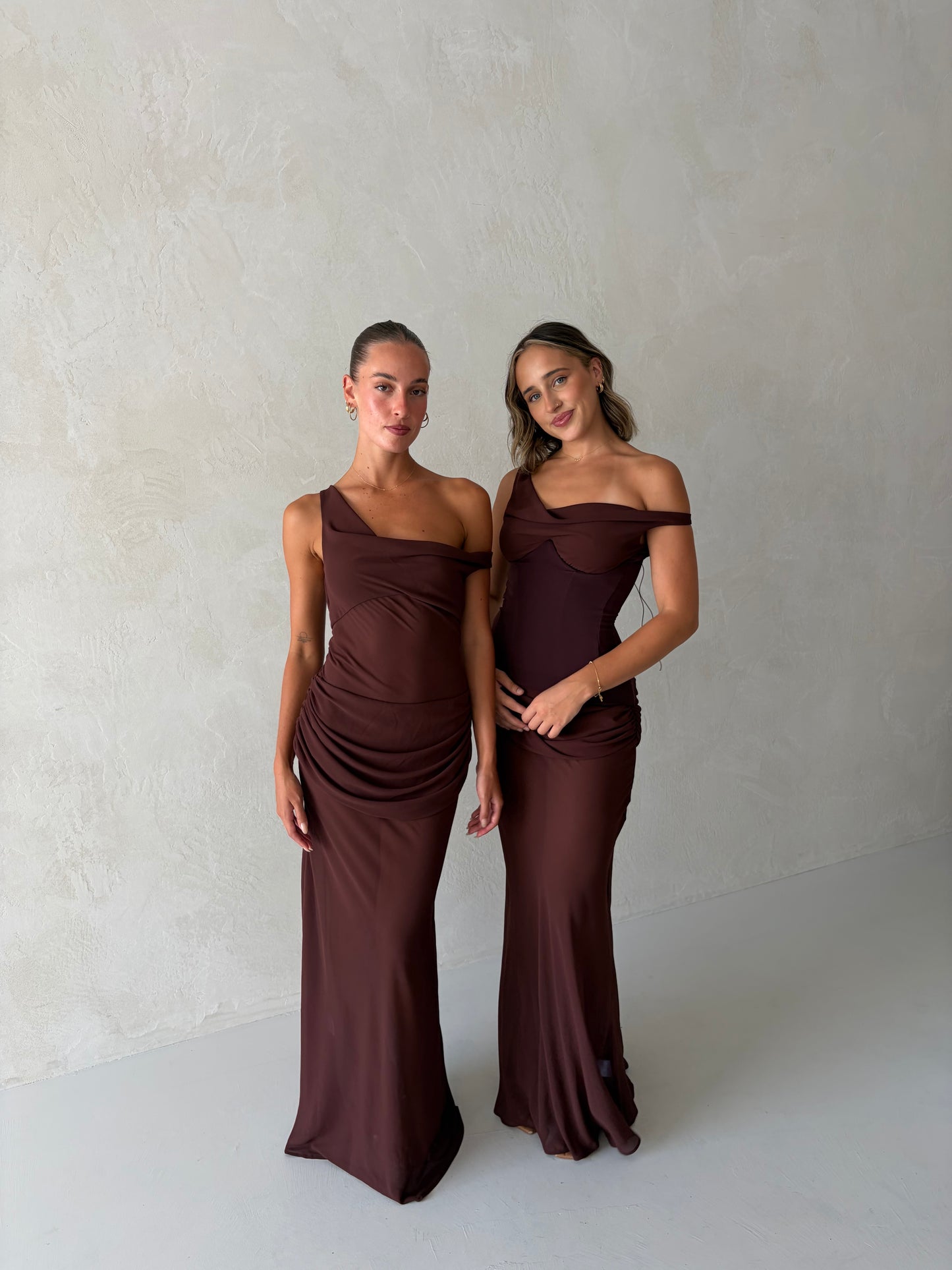 Cadence gown in Espresso