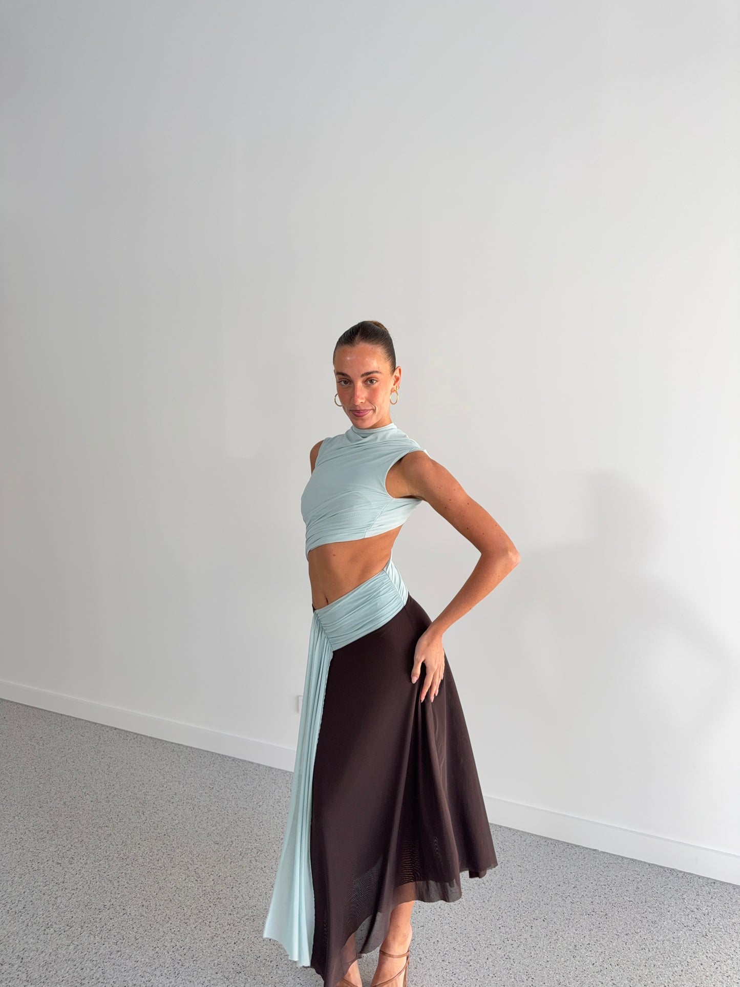 Conni Maxi In Blue + Chocolate