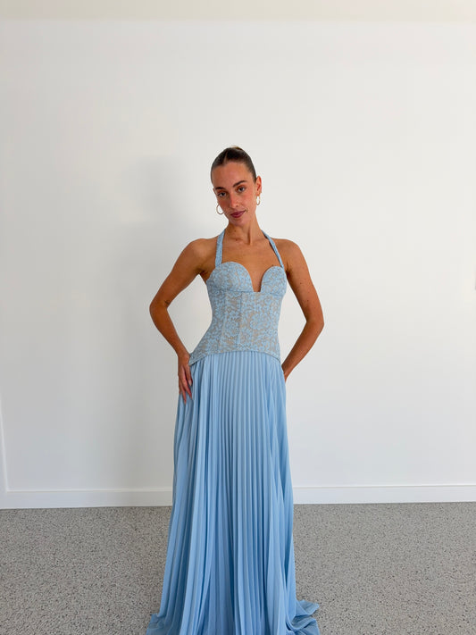 Gaia Dress in Blue