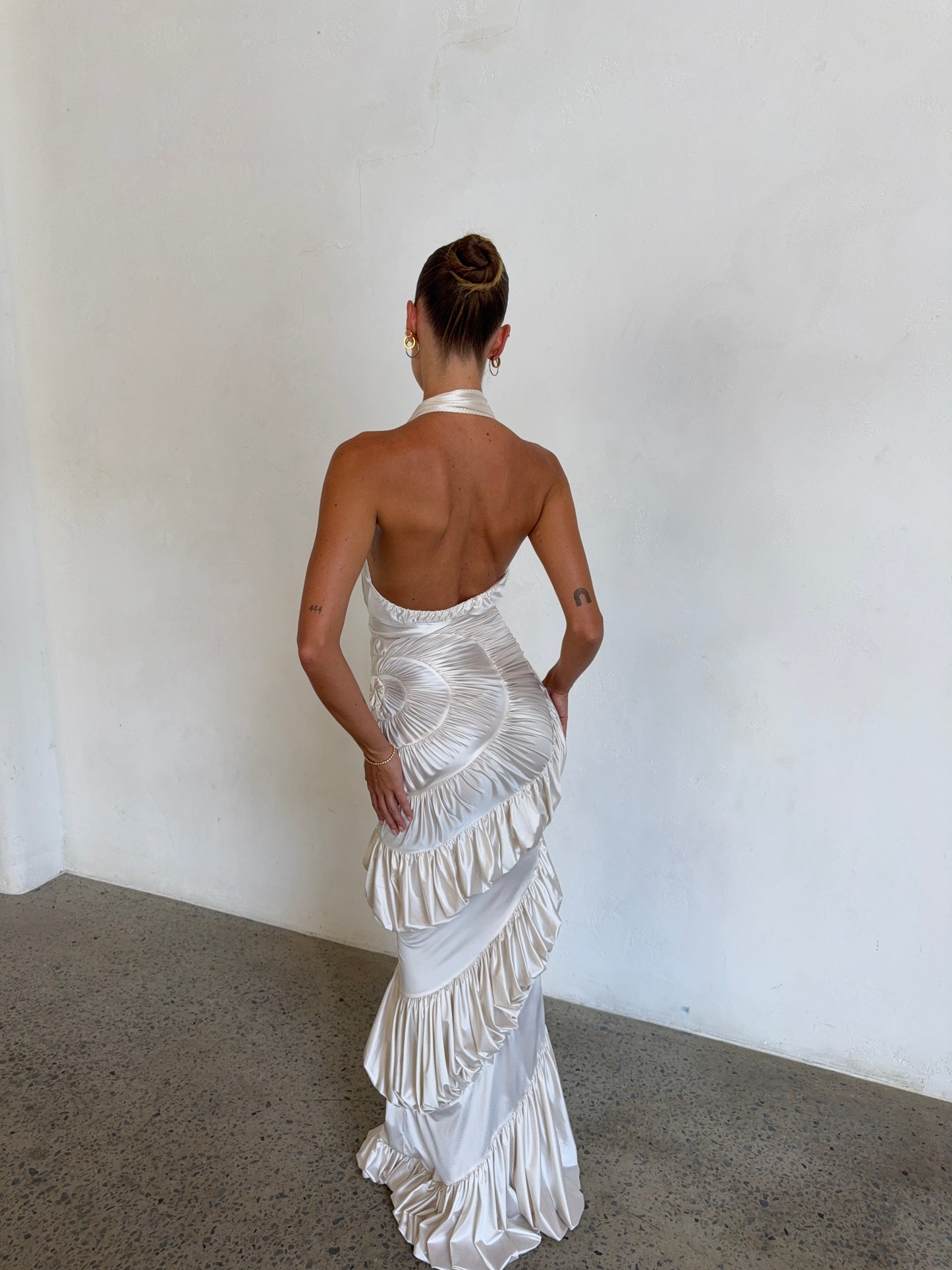 Ammonite Gown In Cream