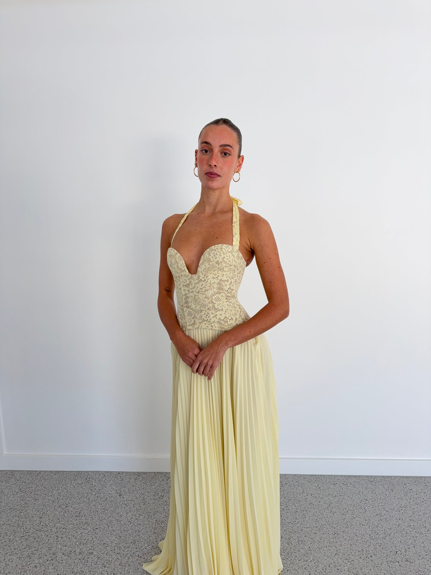 Gaia Dress in Butter