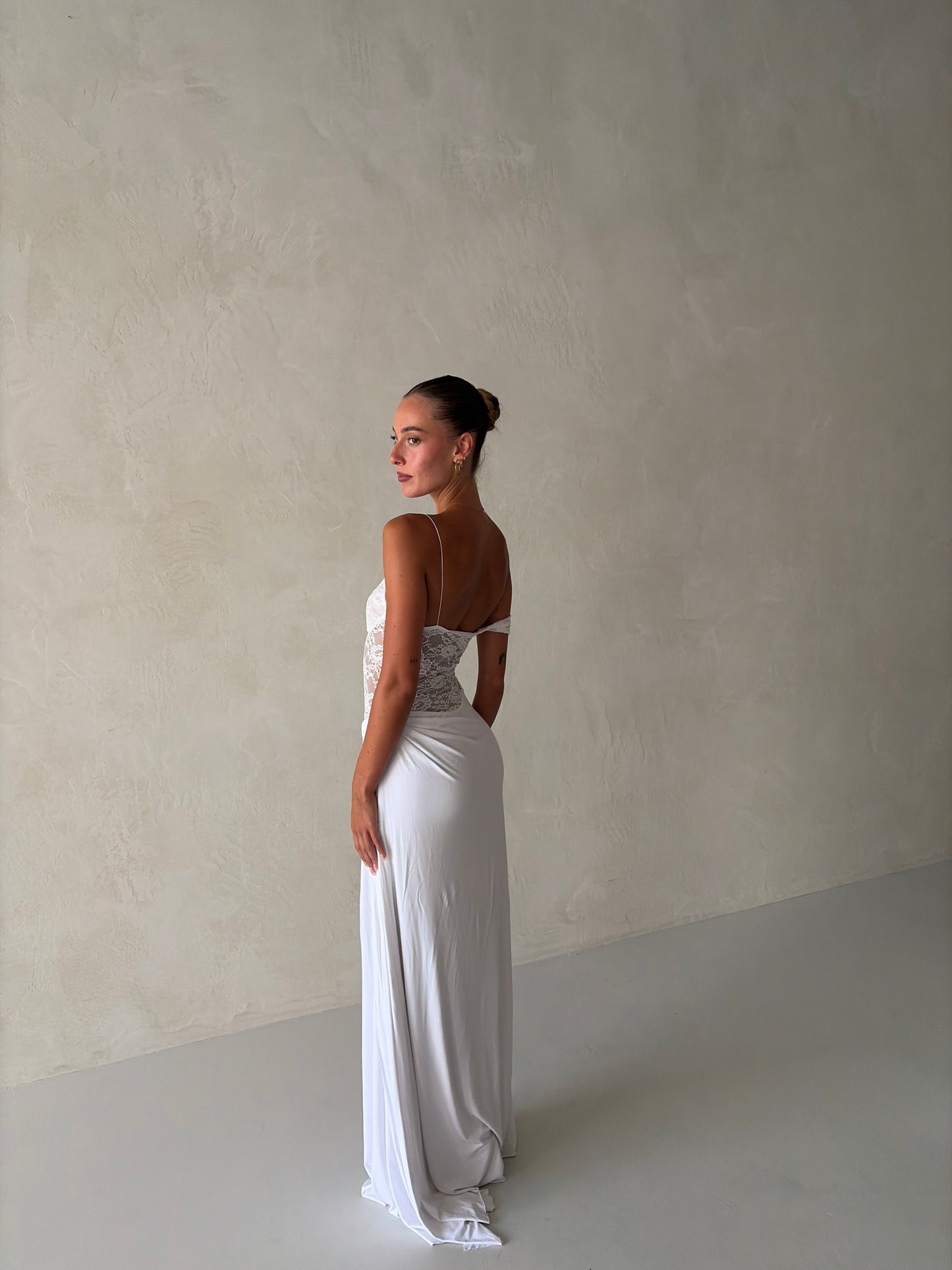 Sloane Dress in White