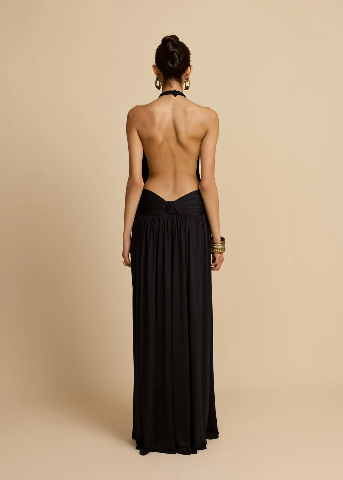 Santina Dress in Black