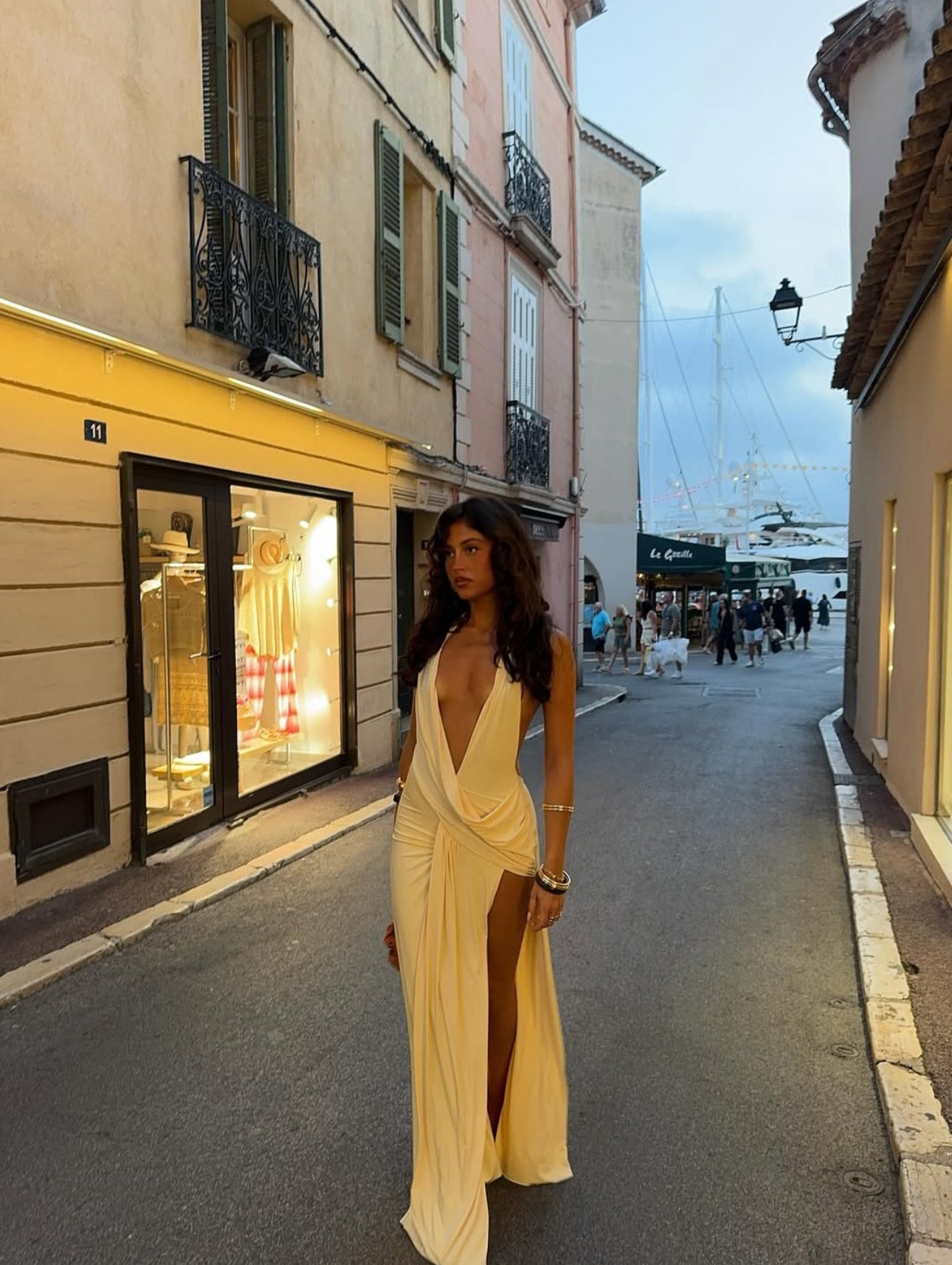 Winona Gown in Lemon