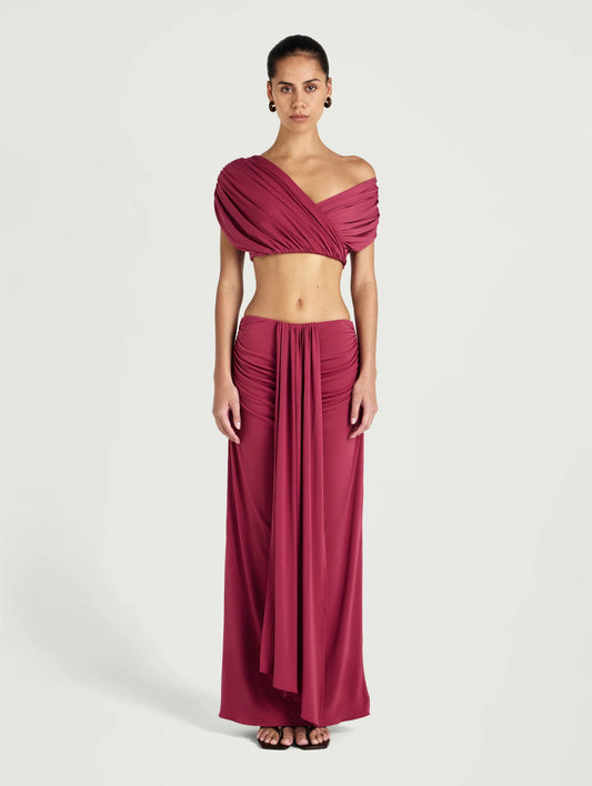 Celia Set in Rose Wine