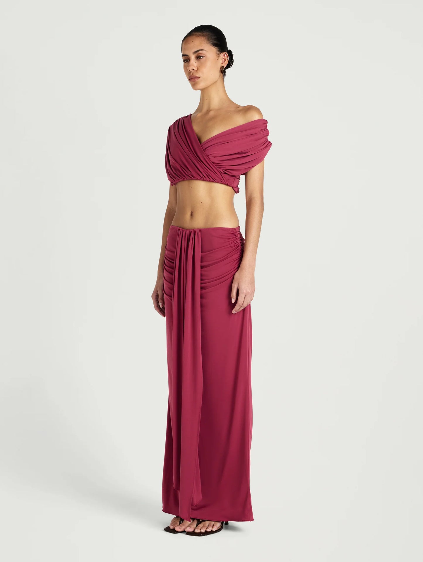 Celia Set in Rose Wine
