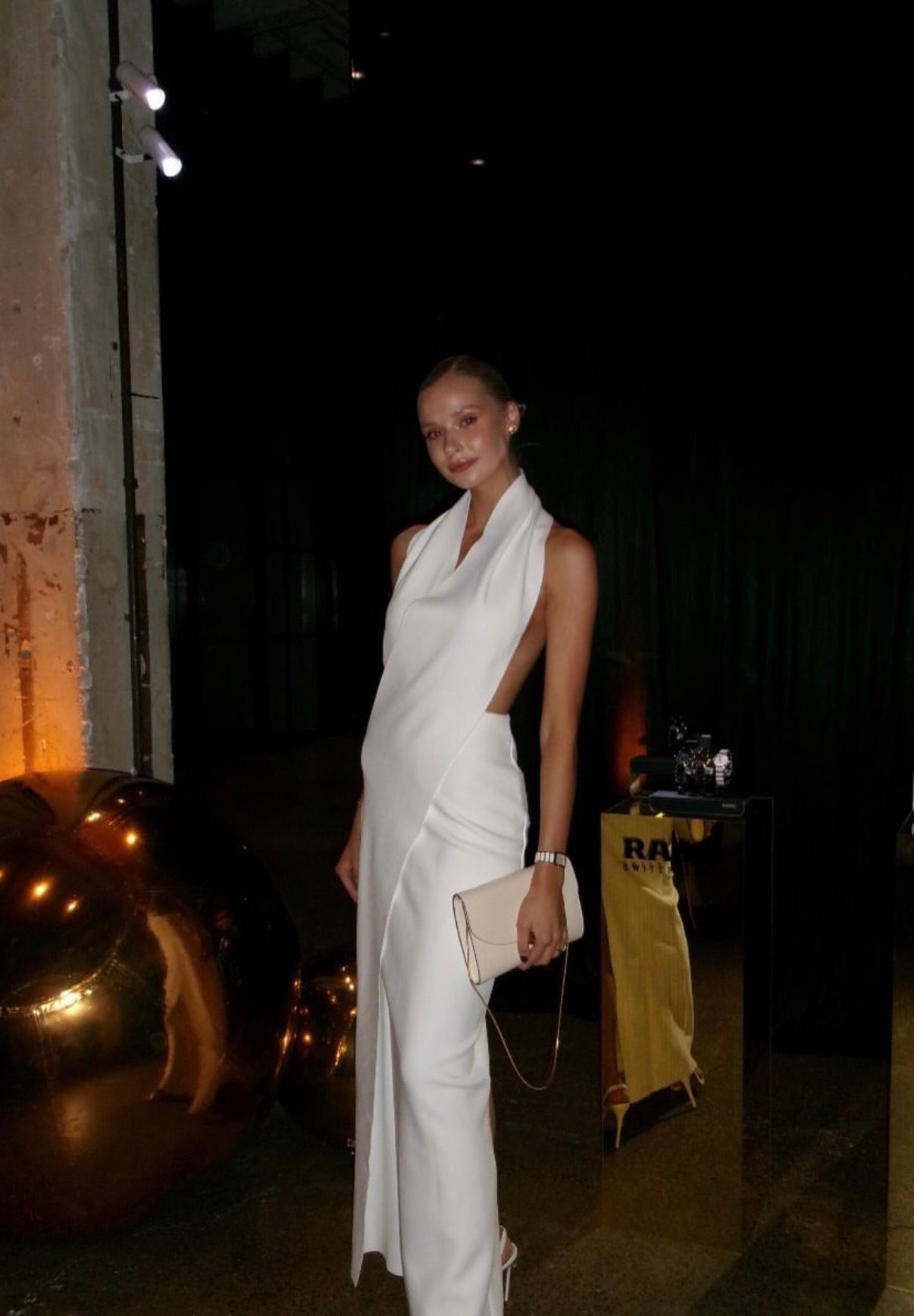 Dova Dress in White