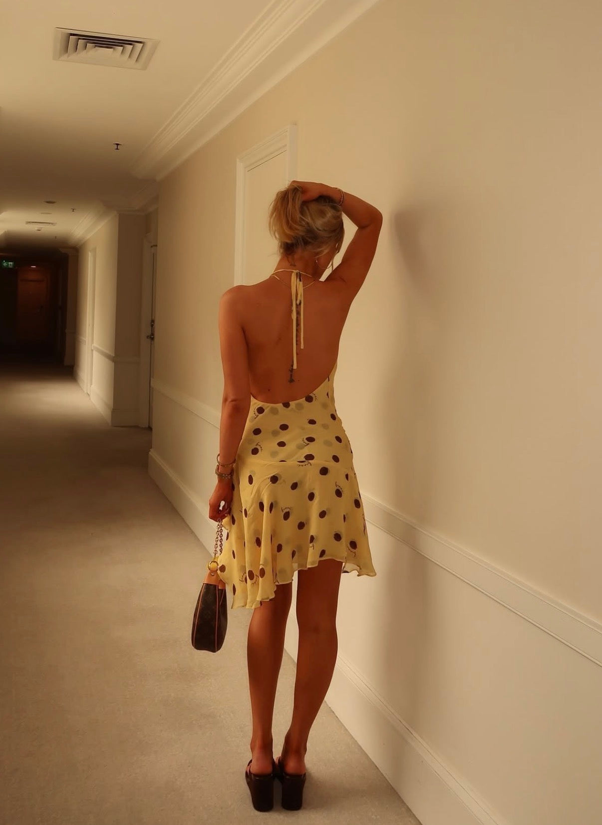 Harlow Halter in Butter spot