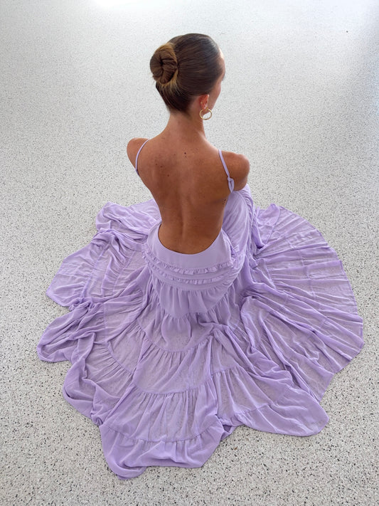 Lily Dress in Purple