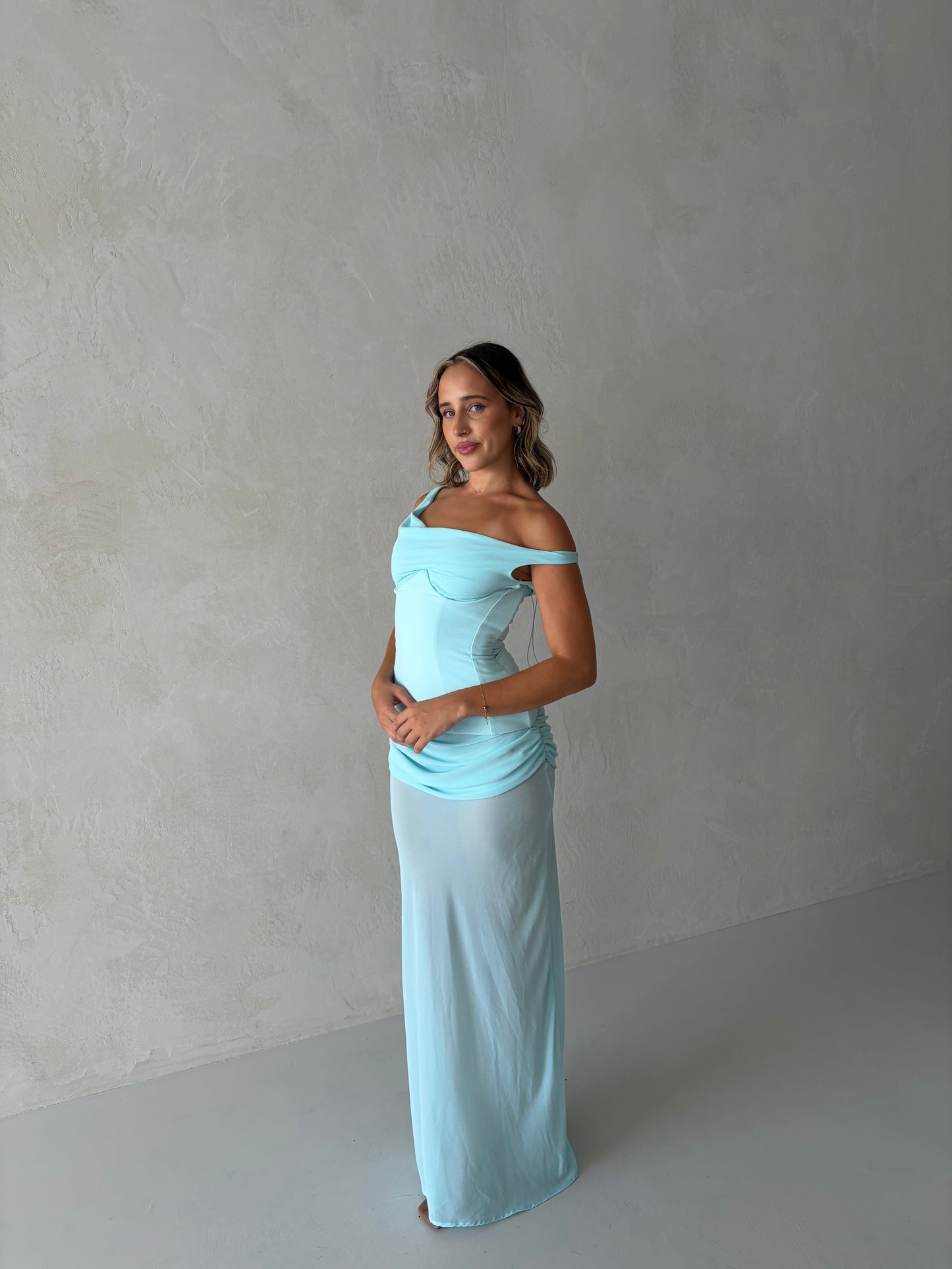 Cadence gown in Blue