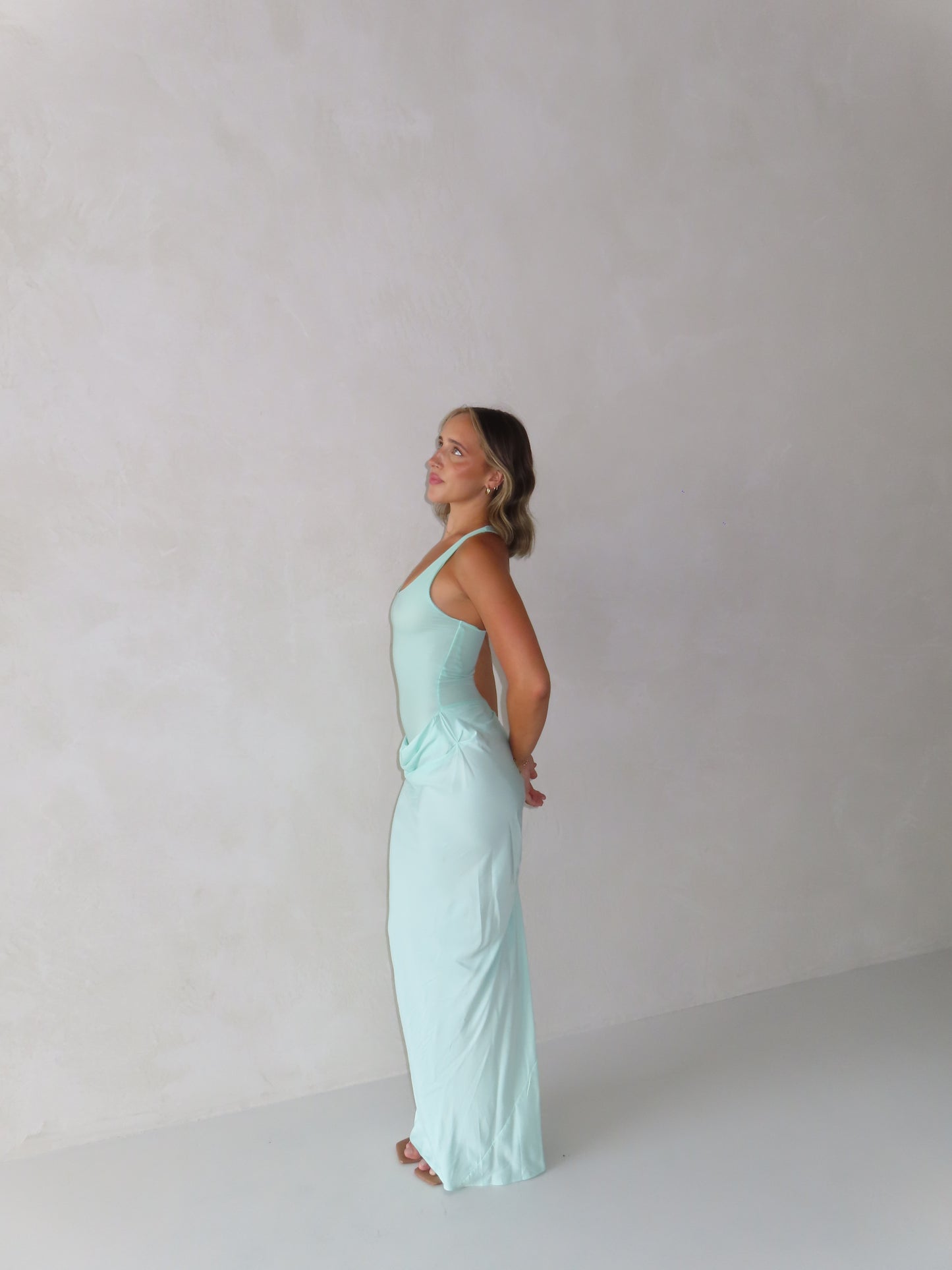 Jade Maxi in Aqua