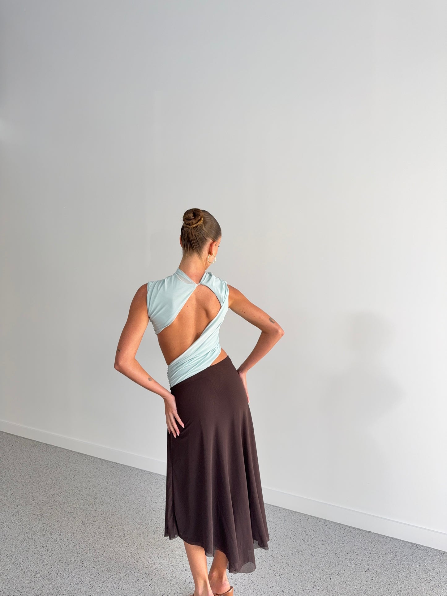Conni Maxi In Blue + Chocolate