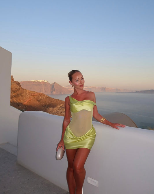 Elodie Mini In Chartreuse