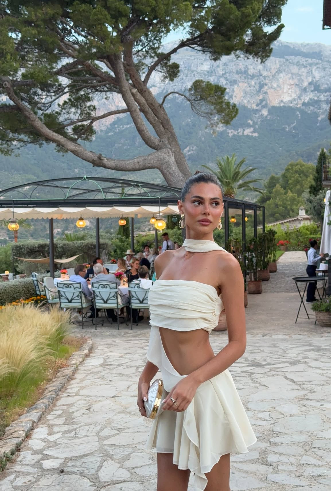 Tuli Dress In Ivory