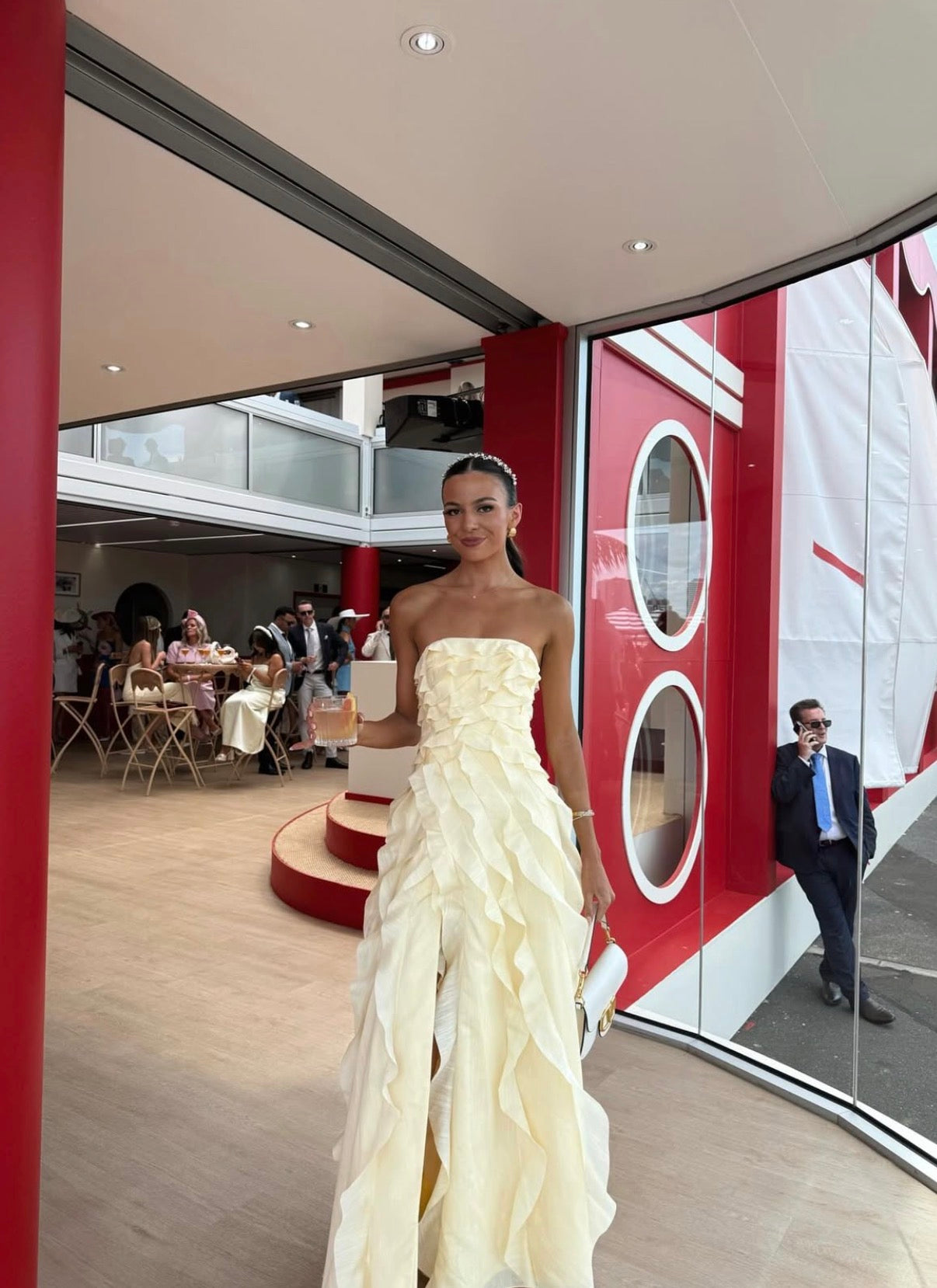 Allairie Gown in Yellow