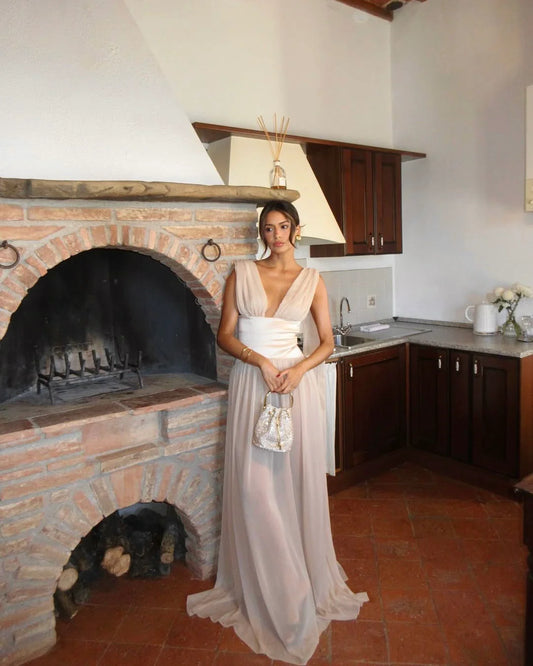 Ramona Maxi in Champagne