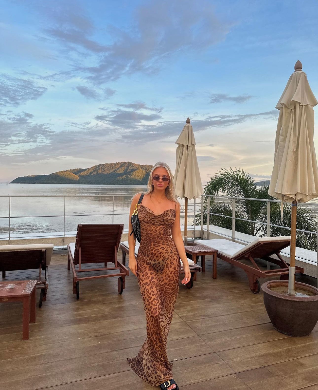 Valentina Dress In Leopard