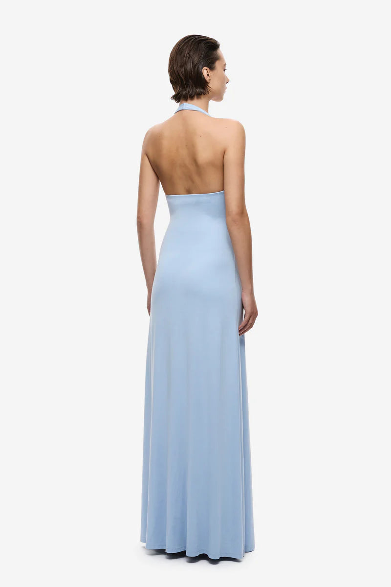 Jennifer Cupro Maxi in Blue