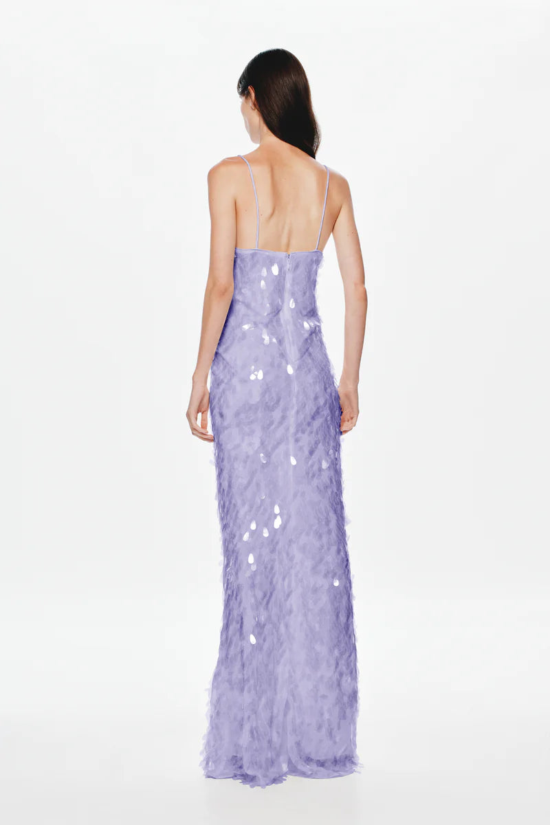Sapphire Sequin Dress in Lilac