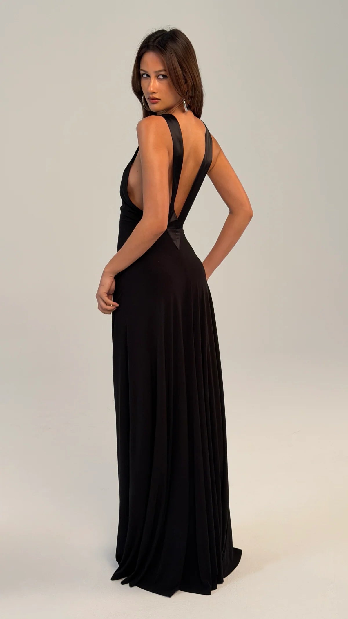 Rosa Gown in Black